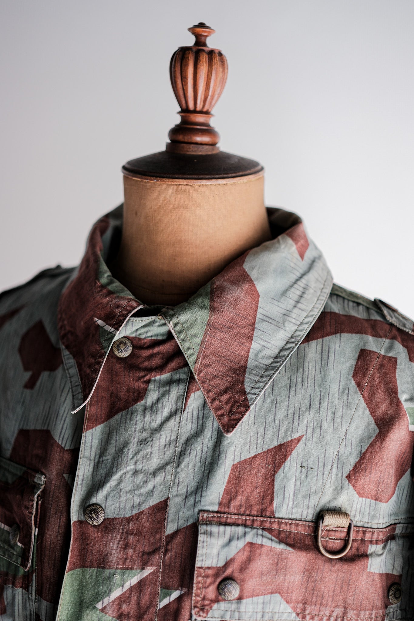 【~50's】German Army Splinter Camouflage Paratrooper Jacket