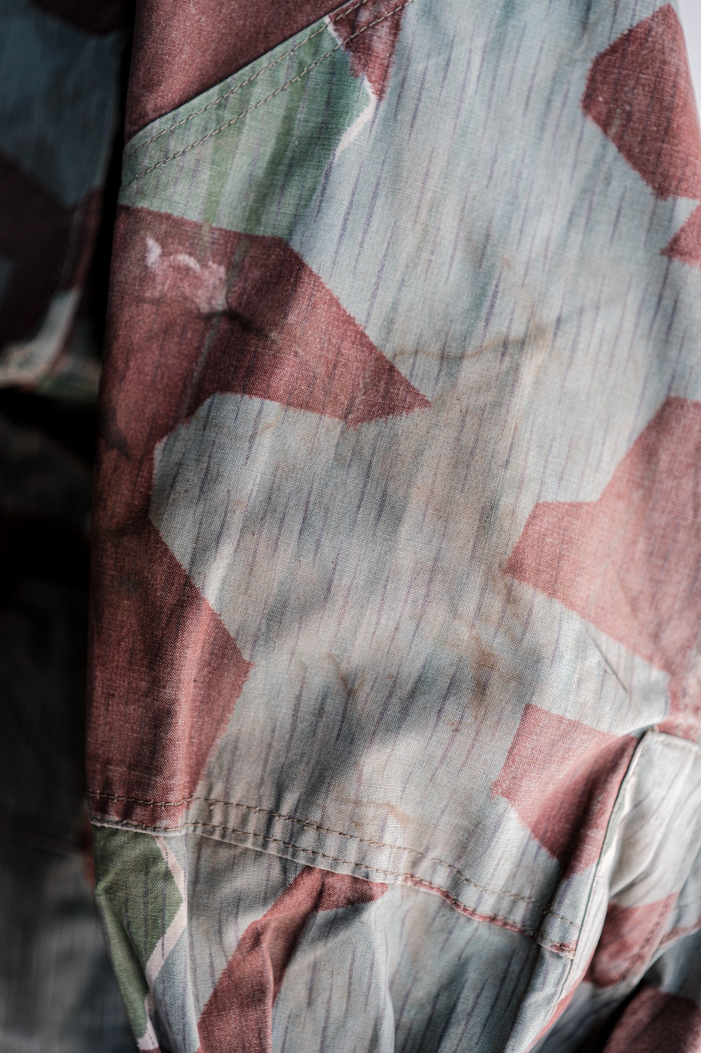 【~50's】German Army Splinter Camouflage Paratrooper Jacket