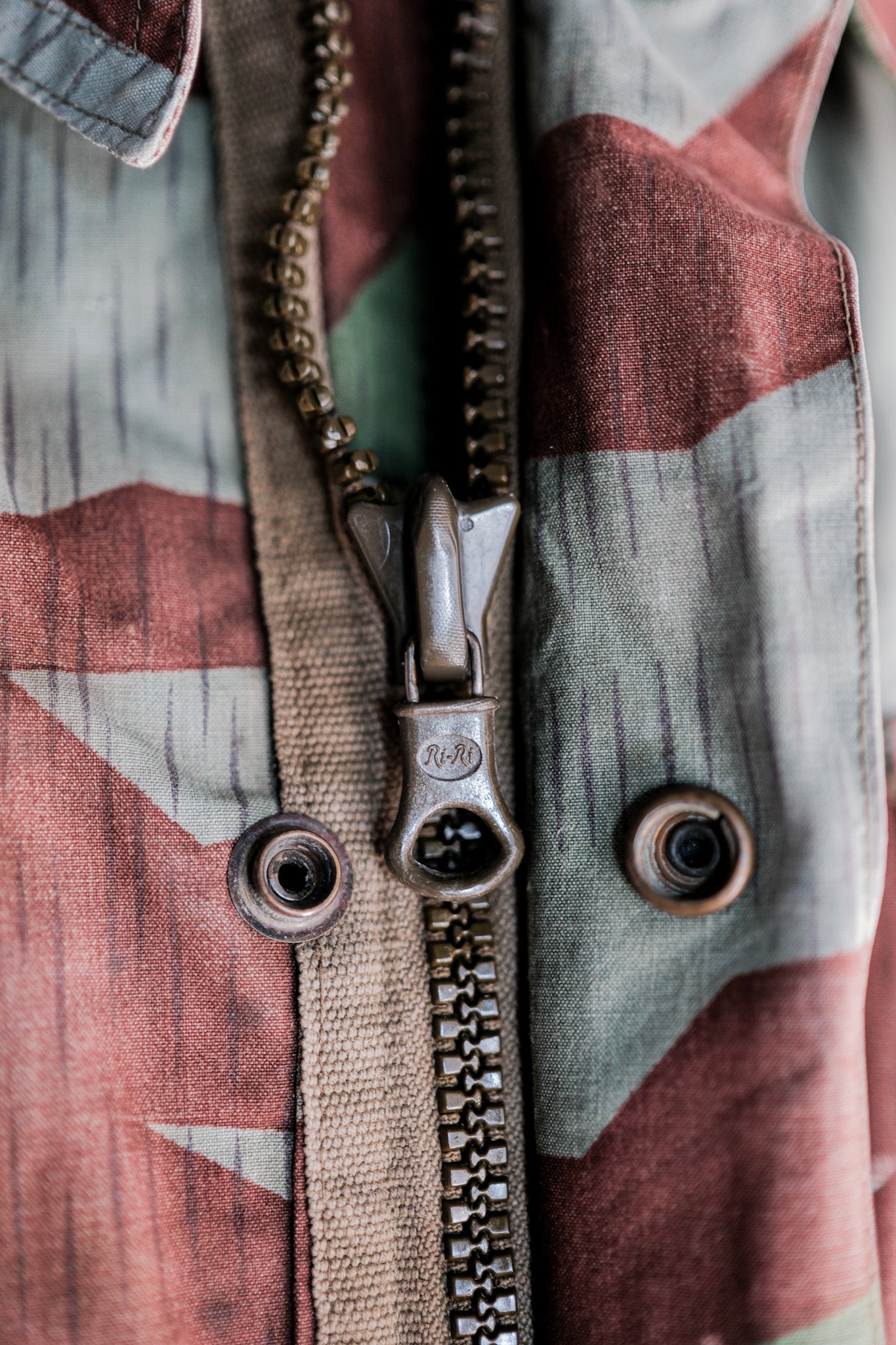 【~50's】German Army Splinter Camouflage Paratrooper Jacket