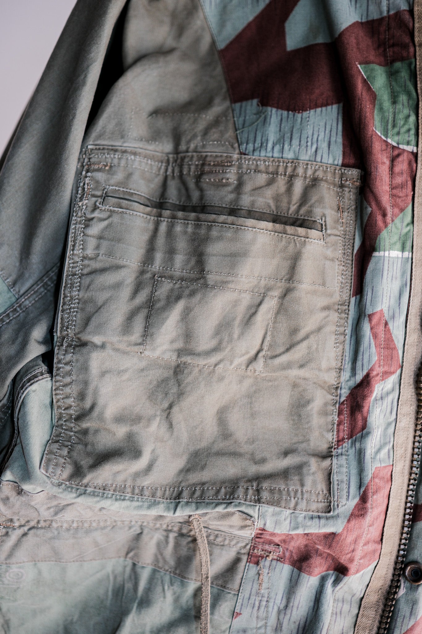 【~50's】German Army Splinter Camouflage Paratrooper Jacket