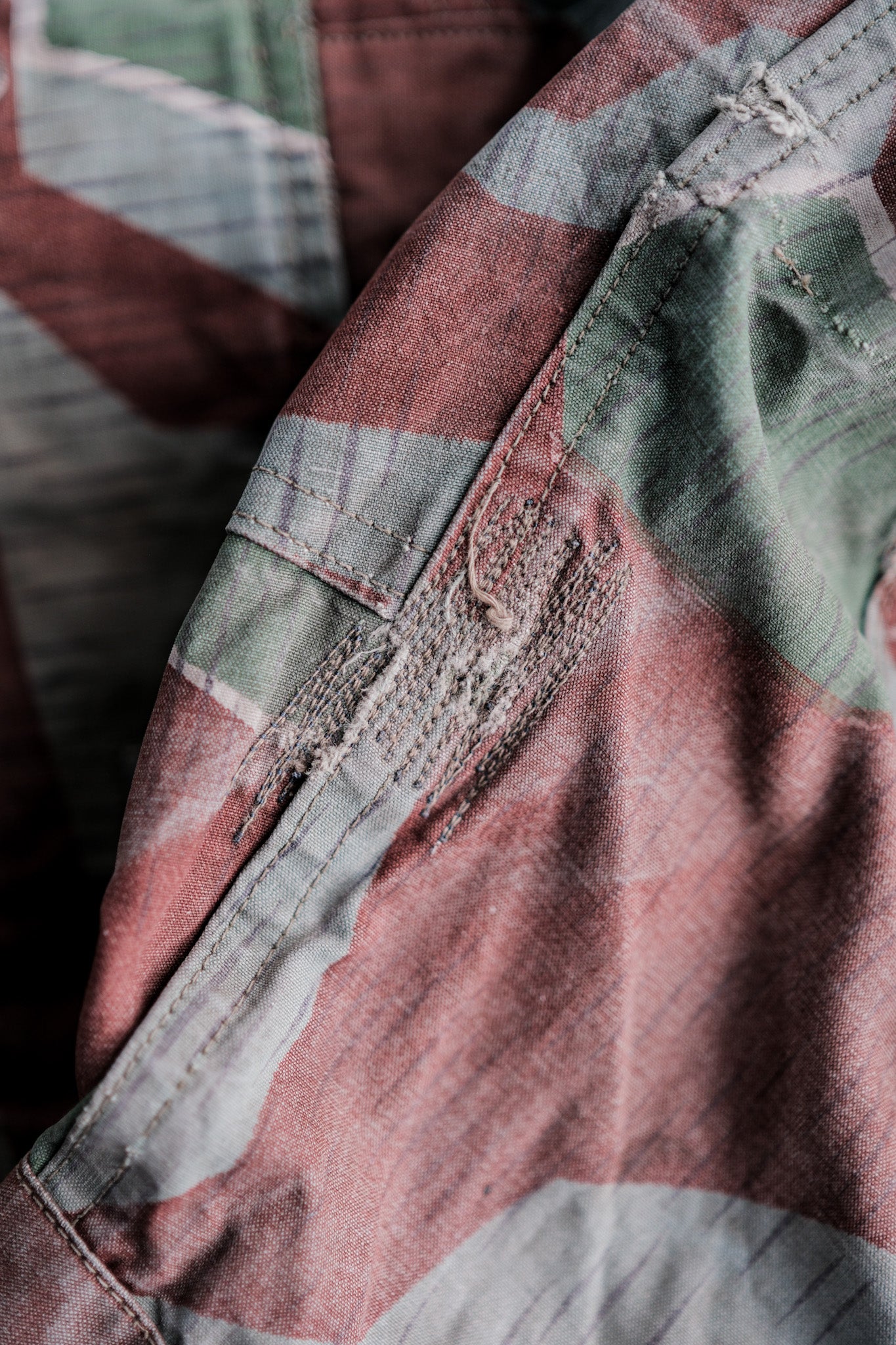 【~50's】German Army Splinter Camouflage Paratrooper Jacket