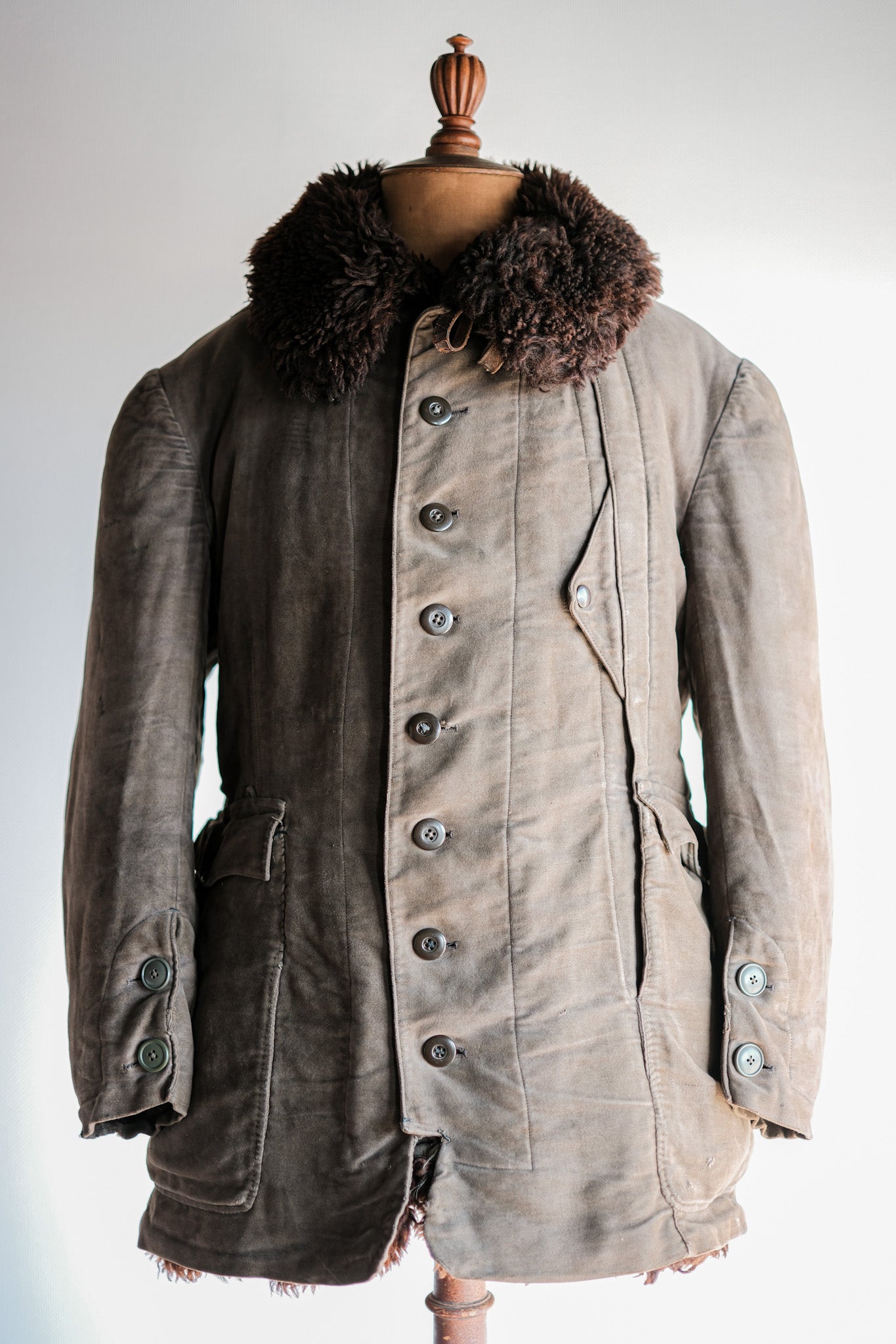 【~40's】WWⅡ German Air Force Winter Flight Jacket "Luftwaffe"