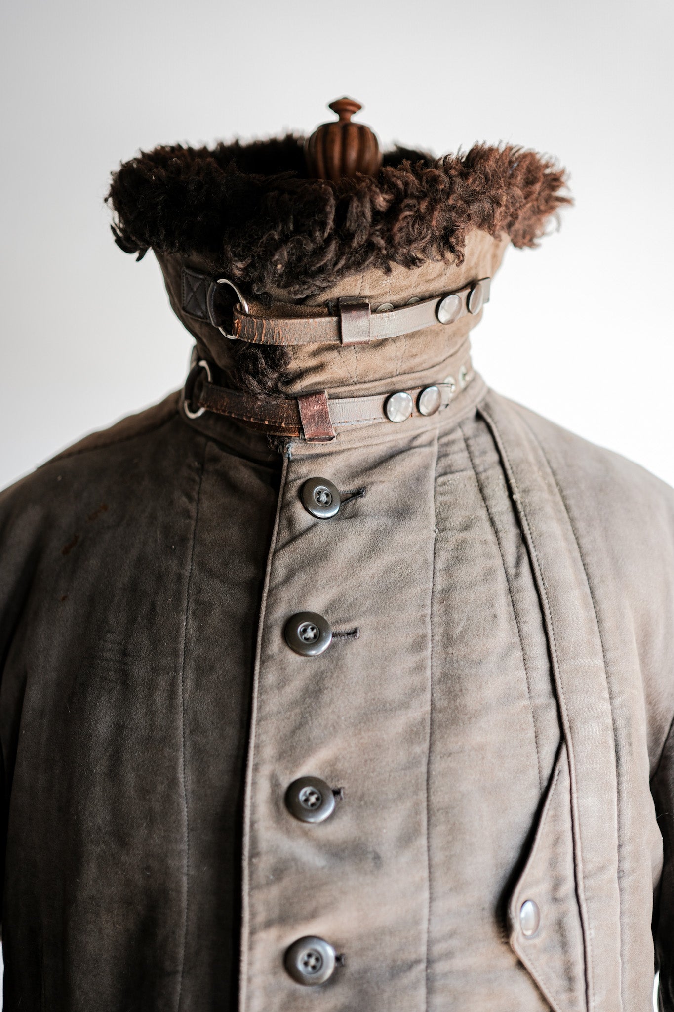 【~40's】WWⅡ German Air Force Winter Flight Jacket "Luftwaffe"