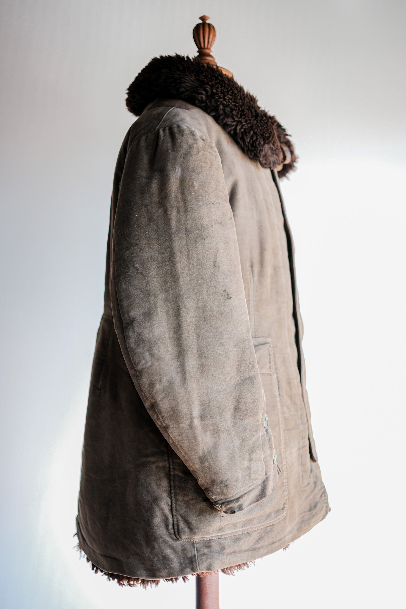 【~40's】WWⅡ German Air Force Winter Flight Jacket "Luftwaffe"