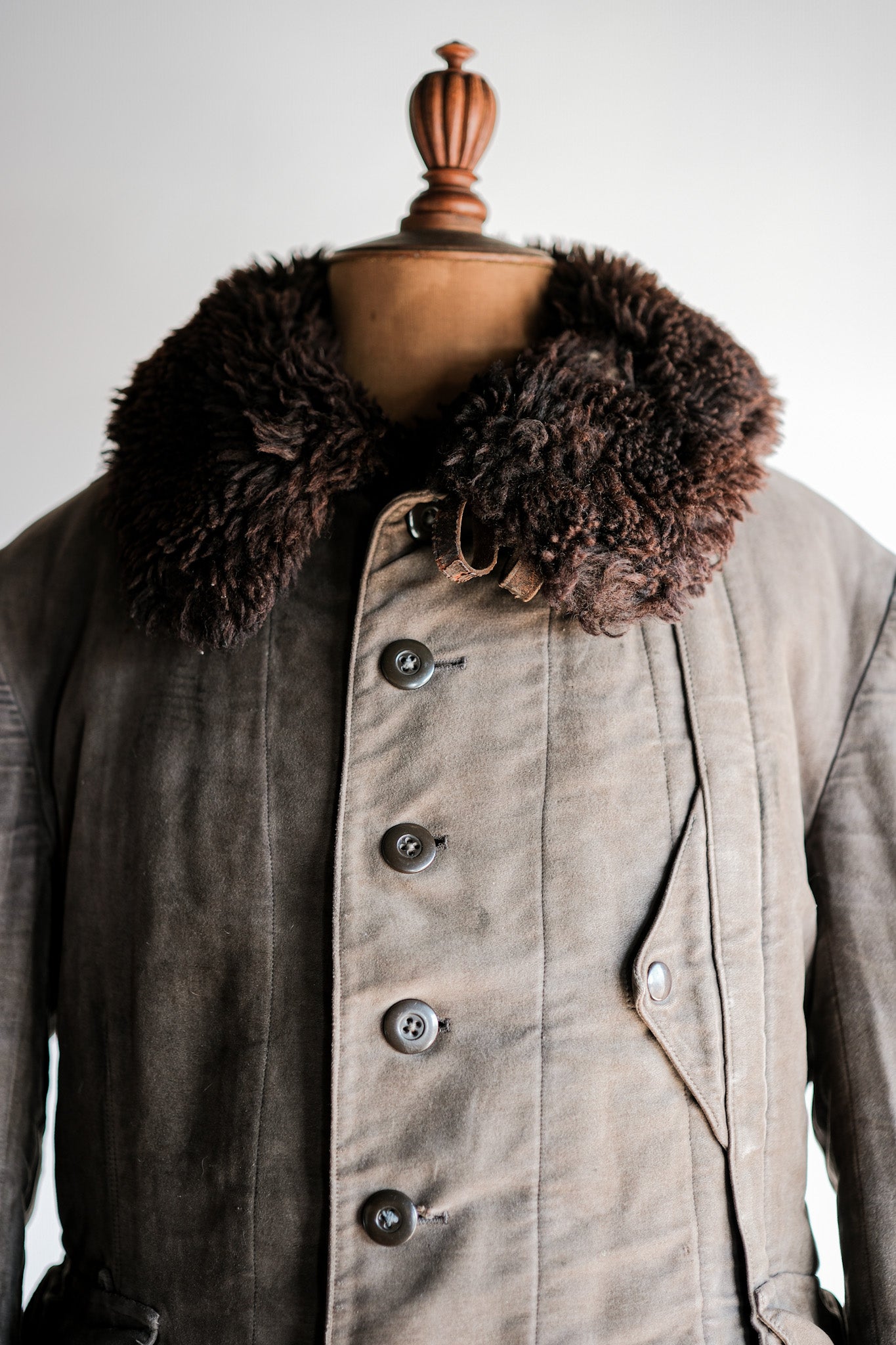 【~40's】WWⅡ German Air Force Winter Flight Jacket "Luftwaffe"