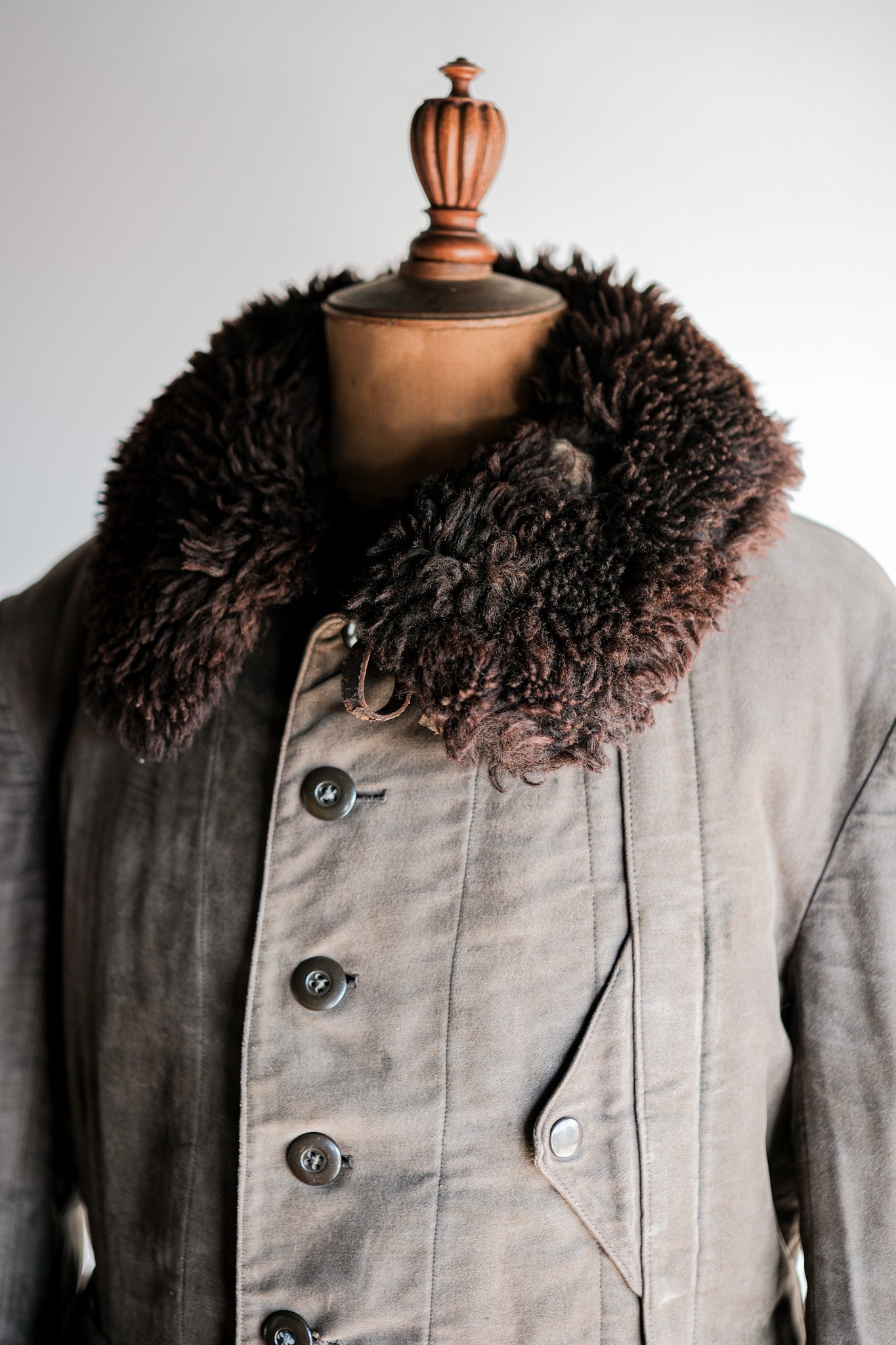 【~40's】WWⅡ German Air Force Winter Flight Jacket "Luftwaffe"