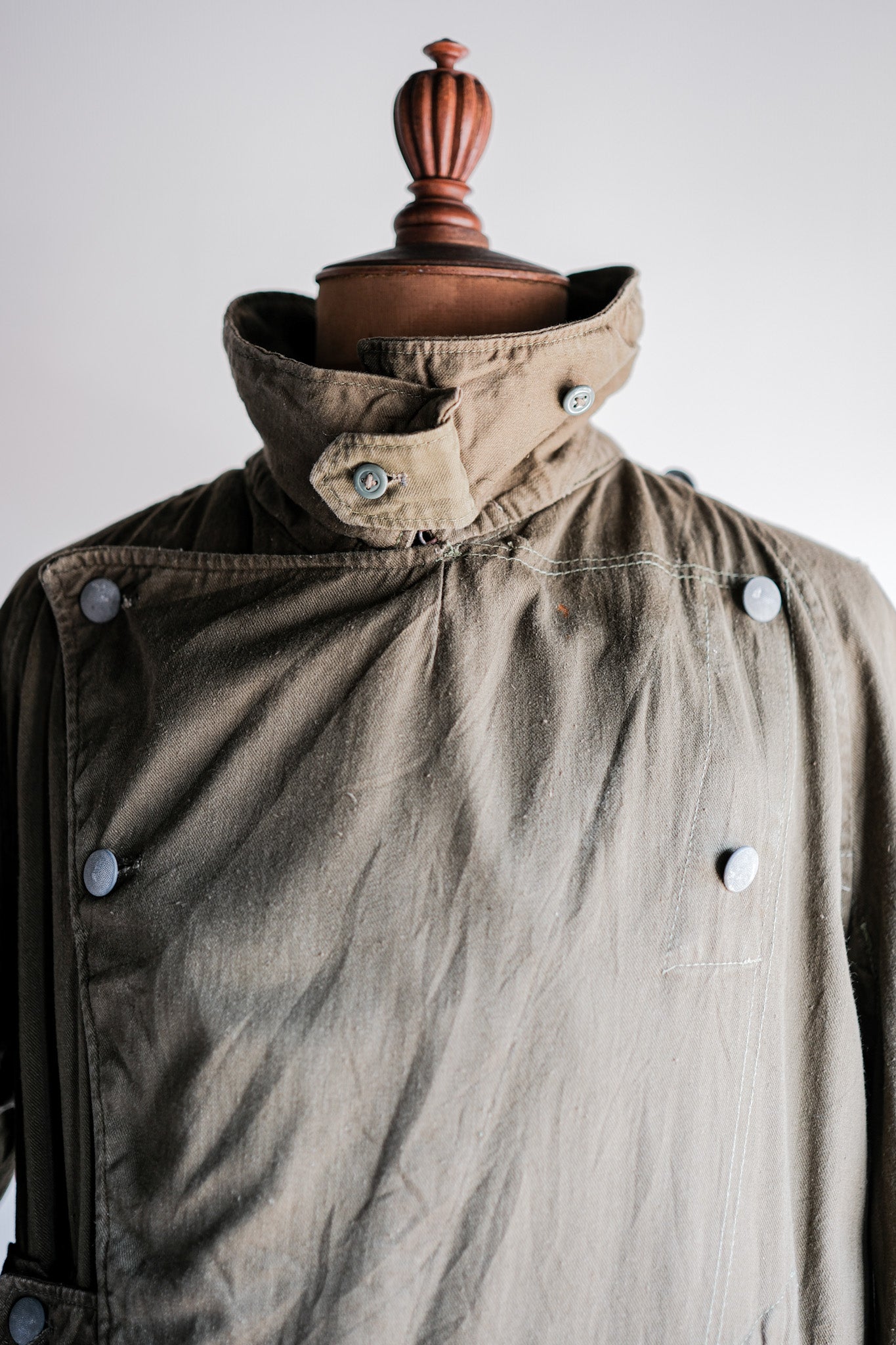 【~40's】WWⅡ German Afrika Korps Tropical Motorcycle Coat "DAK"