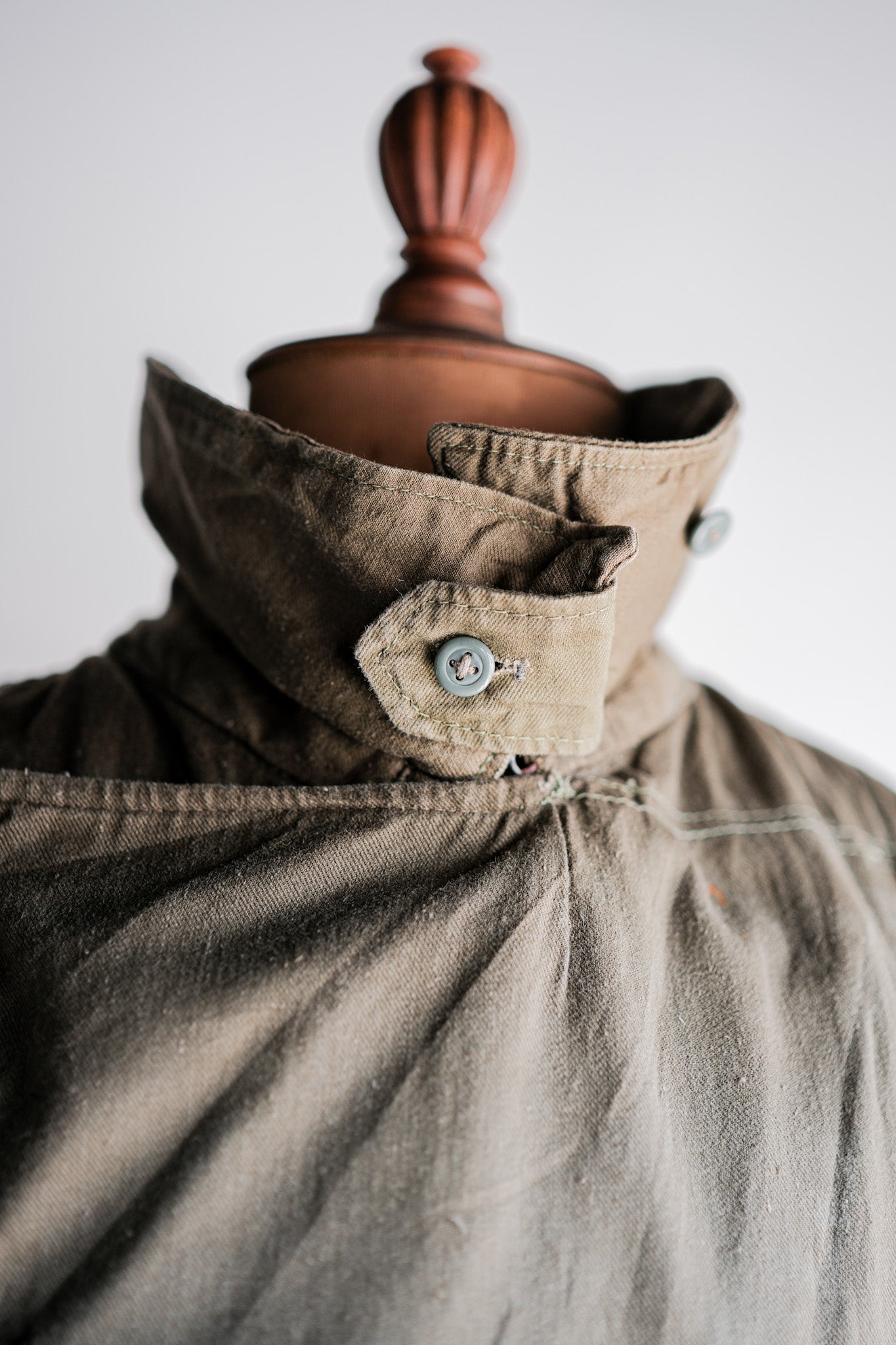 【~40's】WWⅡ German Afrika Korps Tropical Motorcycle Coat "DAK"