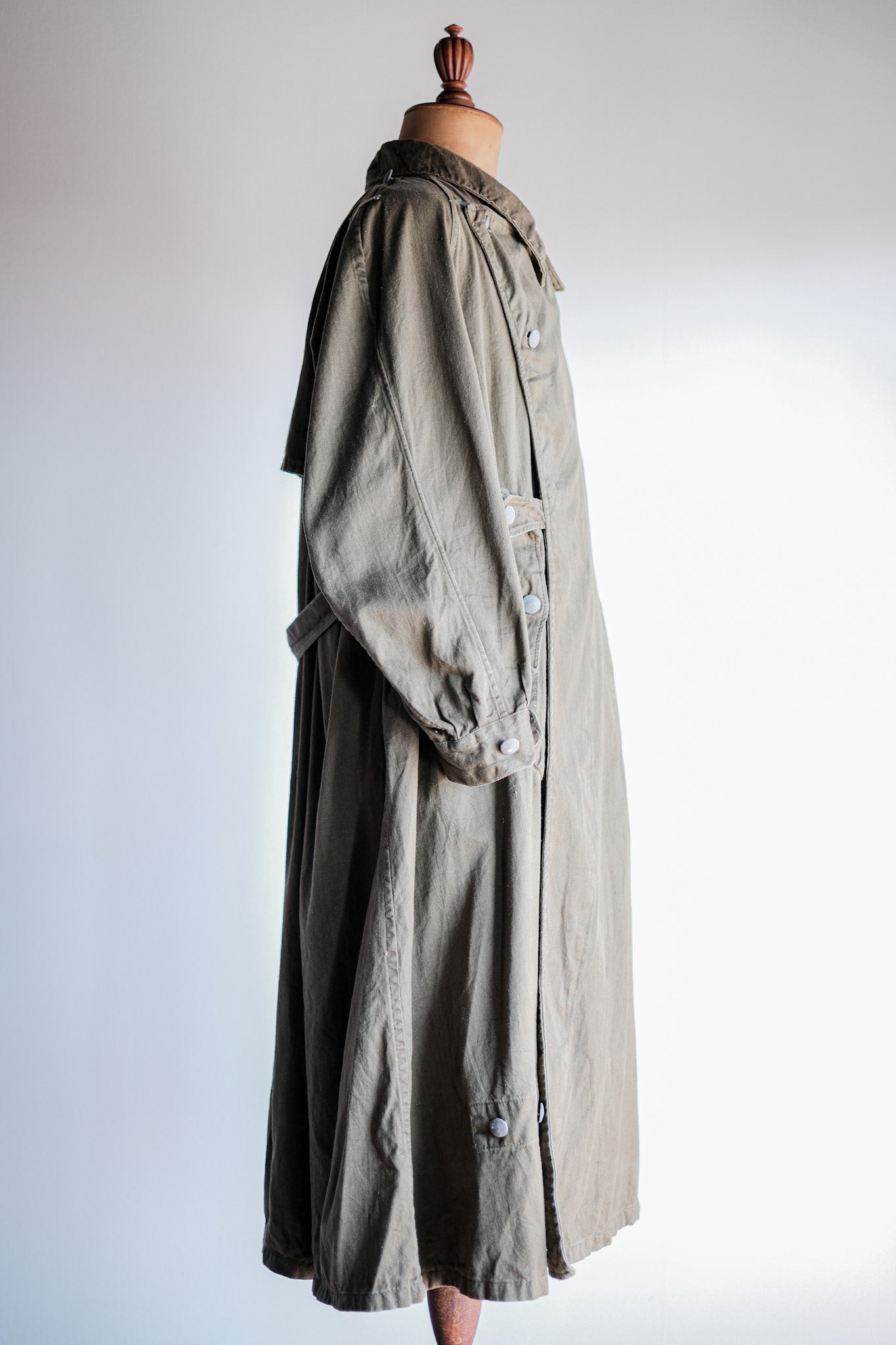 【~40's】WWⅡ German Afrika Korps Tropical Motorcycle Coat "DAK"