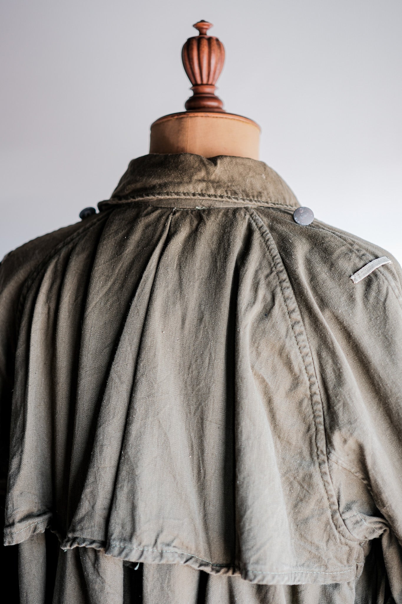 【~40's】WWⅡ German Afrika Korps Tropical Motorcycle Coat "DAK"