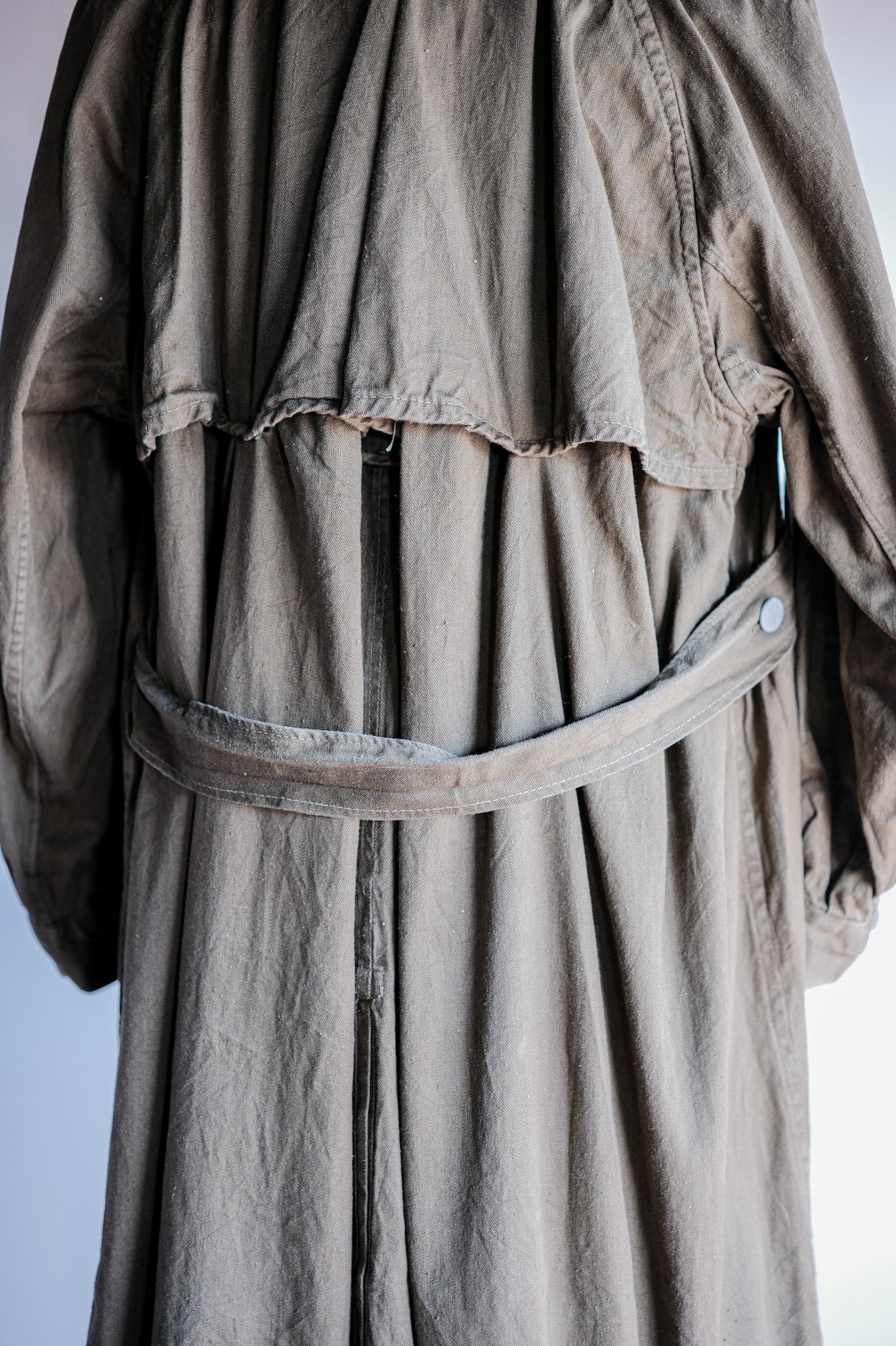 【~40's】WWⅡ German Afrika Korps Tropical Motorcycle Coat "DAK"