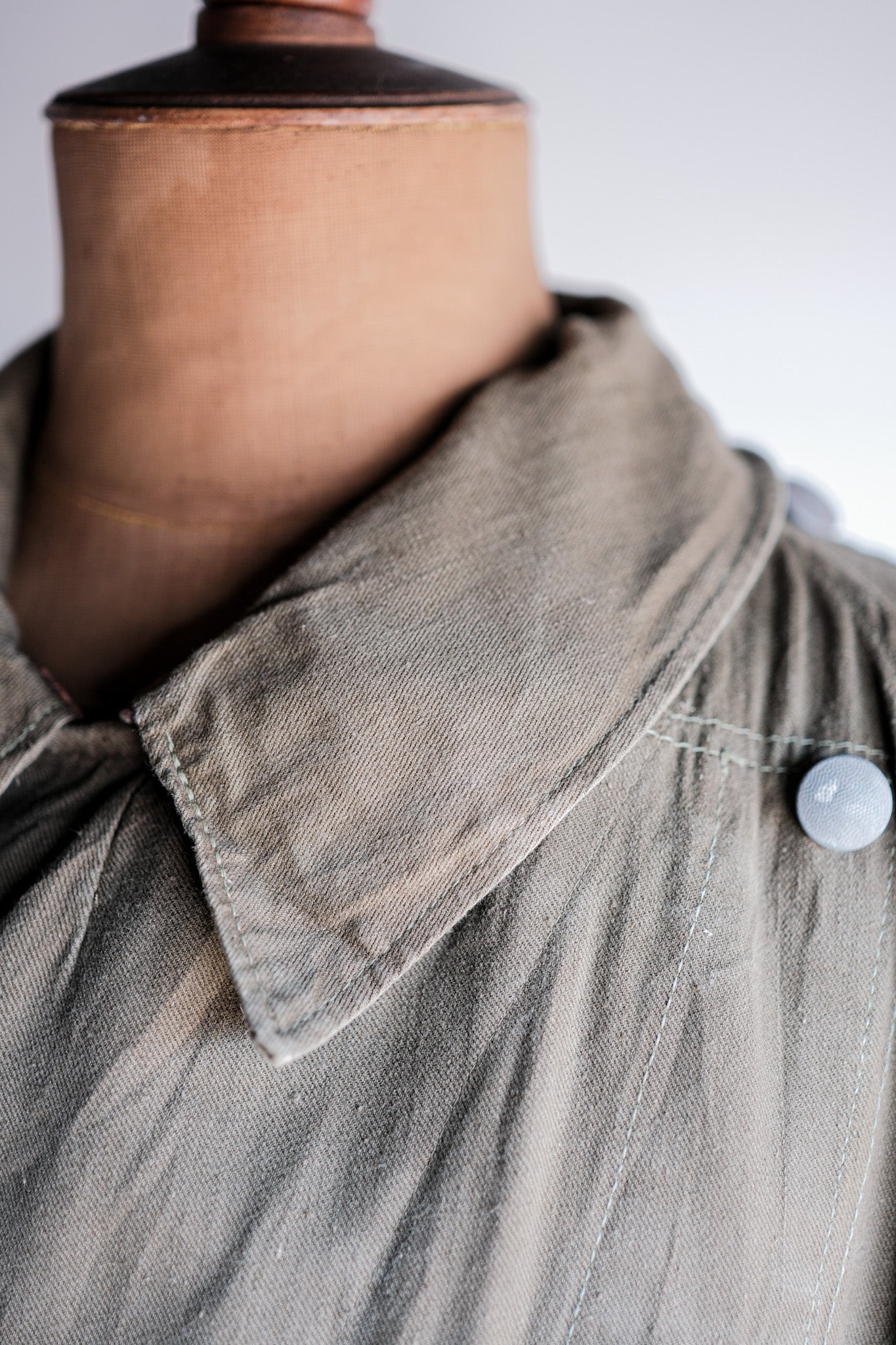 【~40's】WWⅡ German Afrika Korps Tropical Motorcycle Coat "DAK"