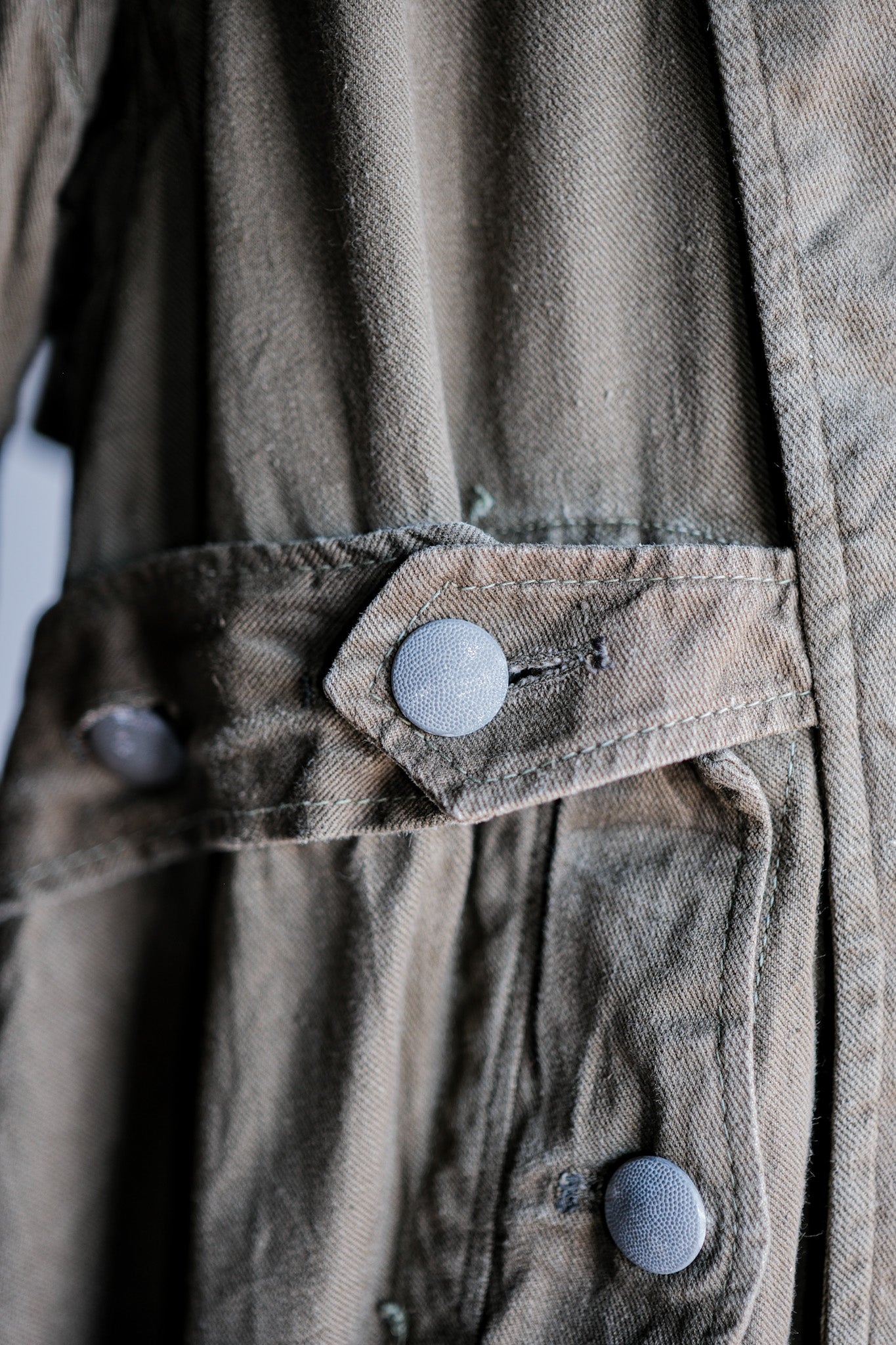 【~40's】WWⅡ German Afrika Korps Tropical Motorcycle Coat "DAK"