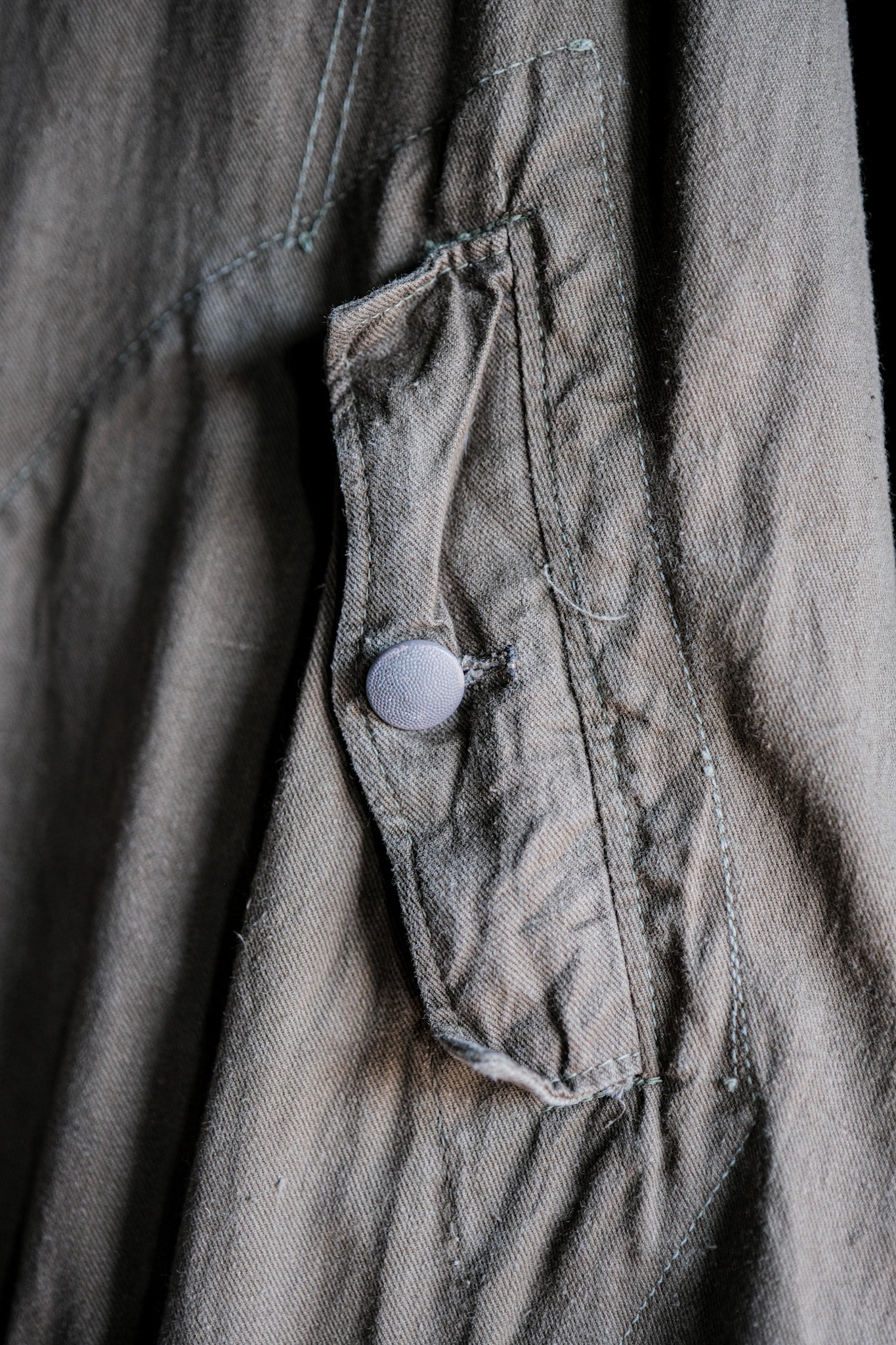 【~40's】WWⅡ German Afrika Korps Tropical Motorcycle Coat "DAK"