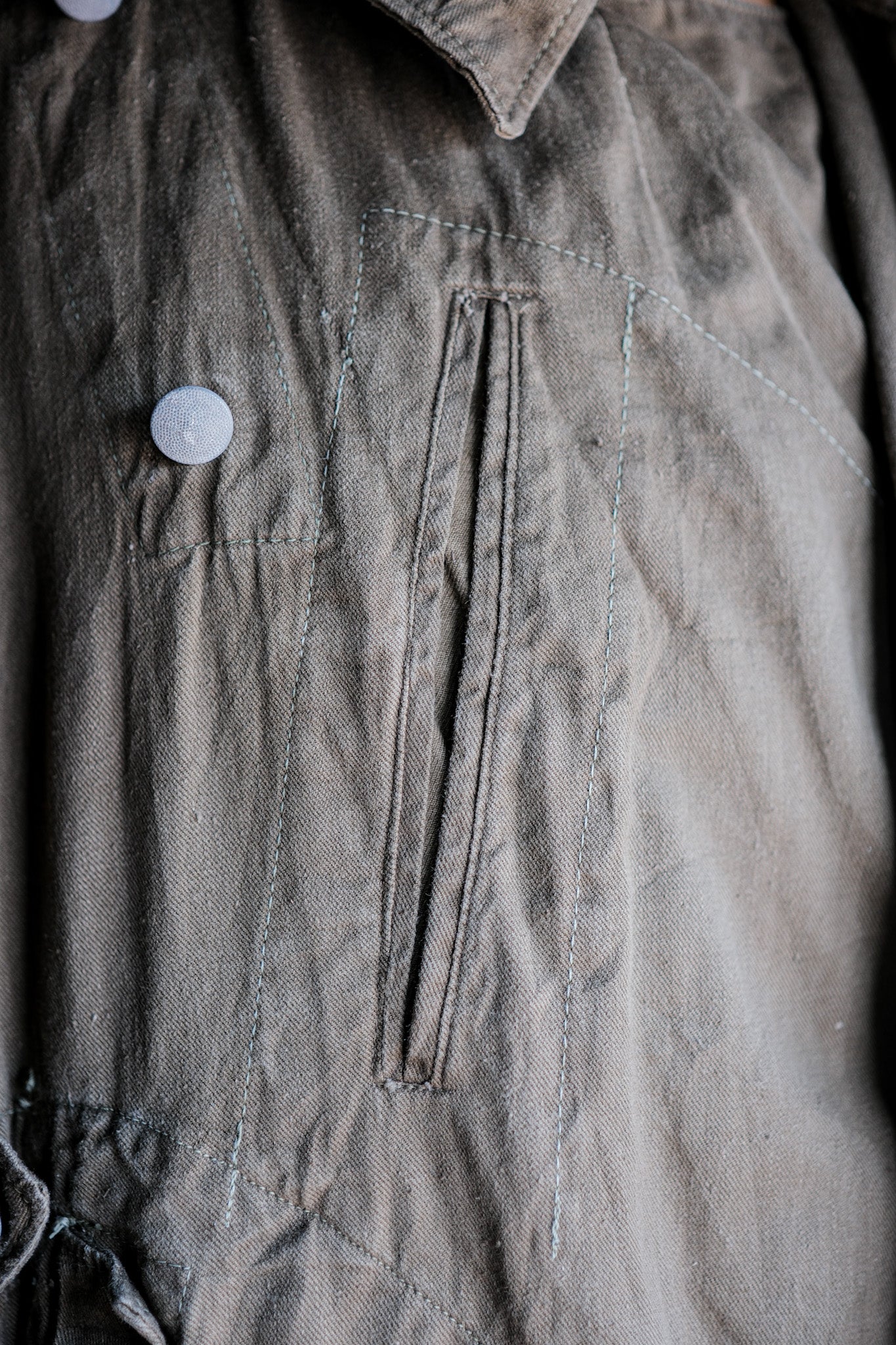 【~40's】WWⅡ German Afrika Korps Tropical Motorcycle Coat "DAK"