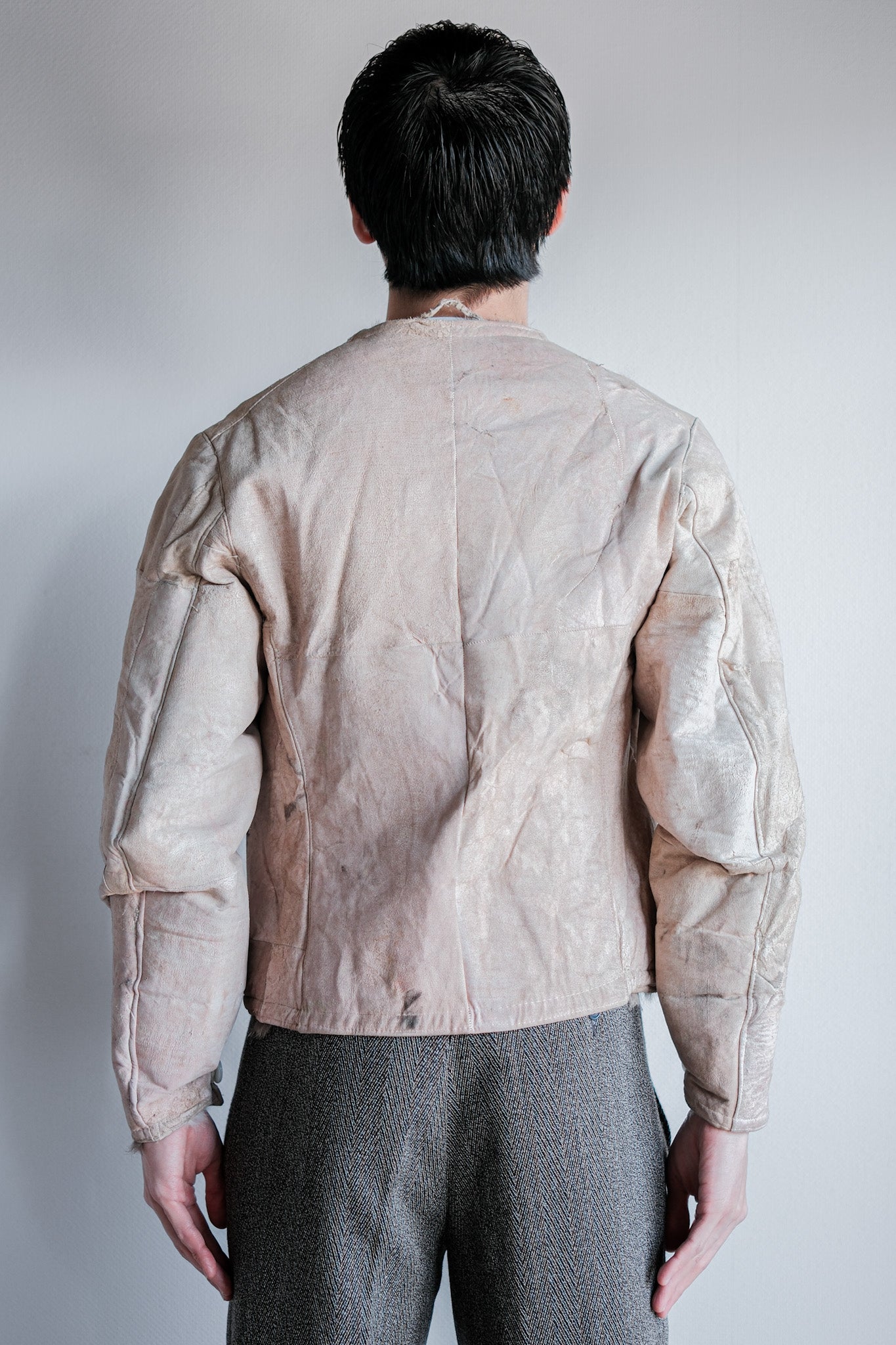 【~40's】WWⅡ German Army Rabbit Fur Lined Winter Jacket "Wehrmacht"