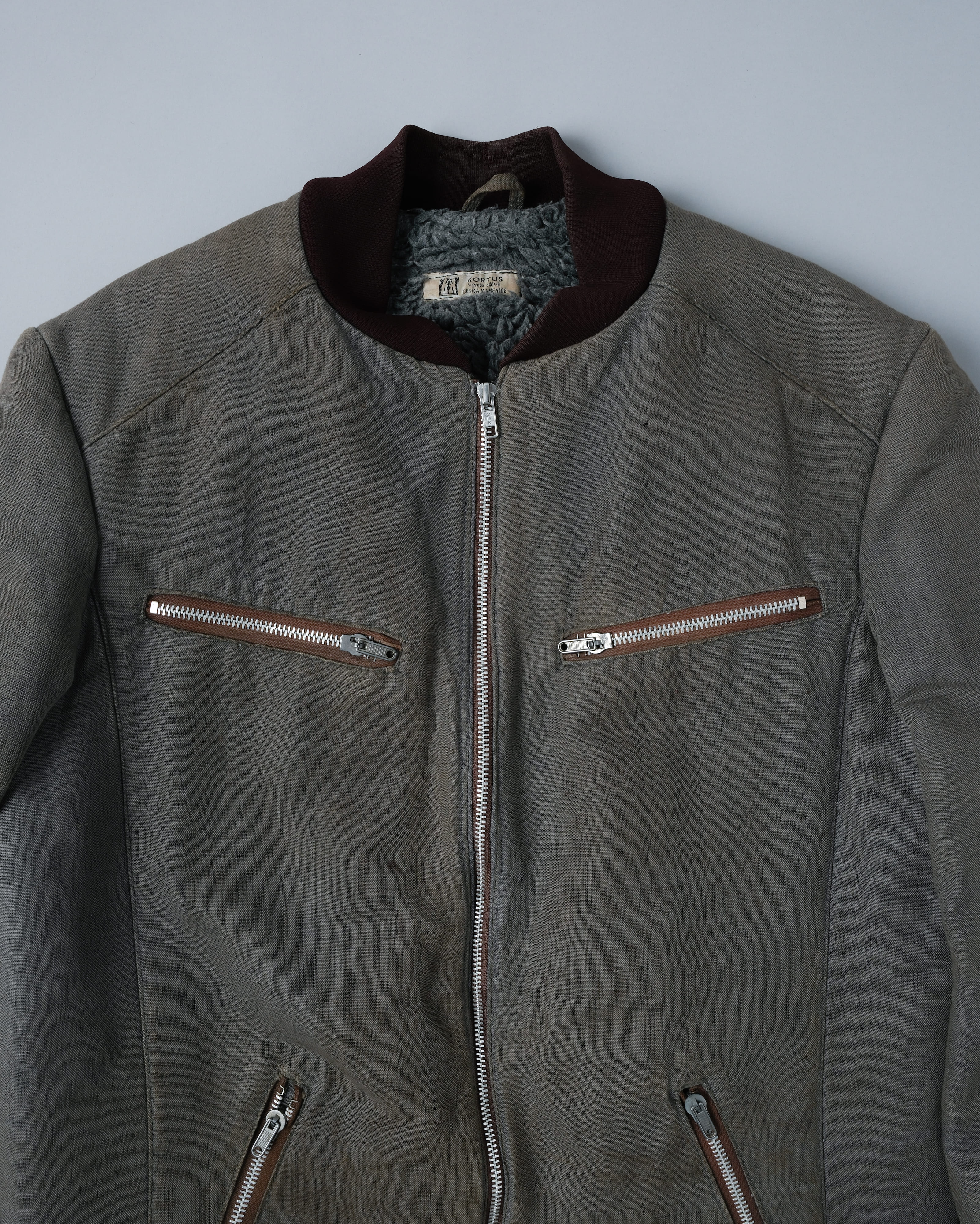 【~80's】Czechoslovakian Vintage Flight Type Winter Jacket