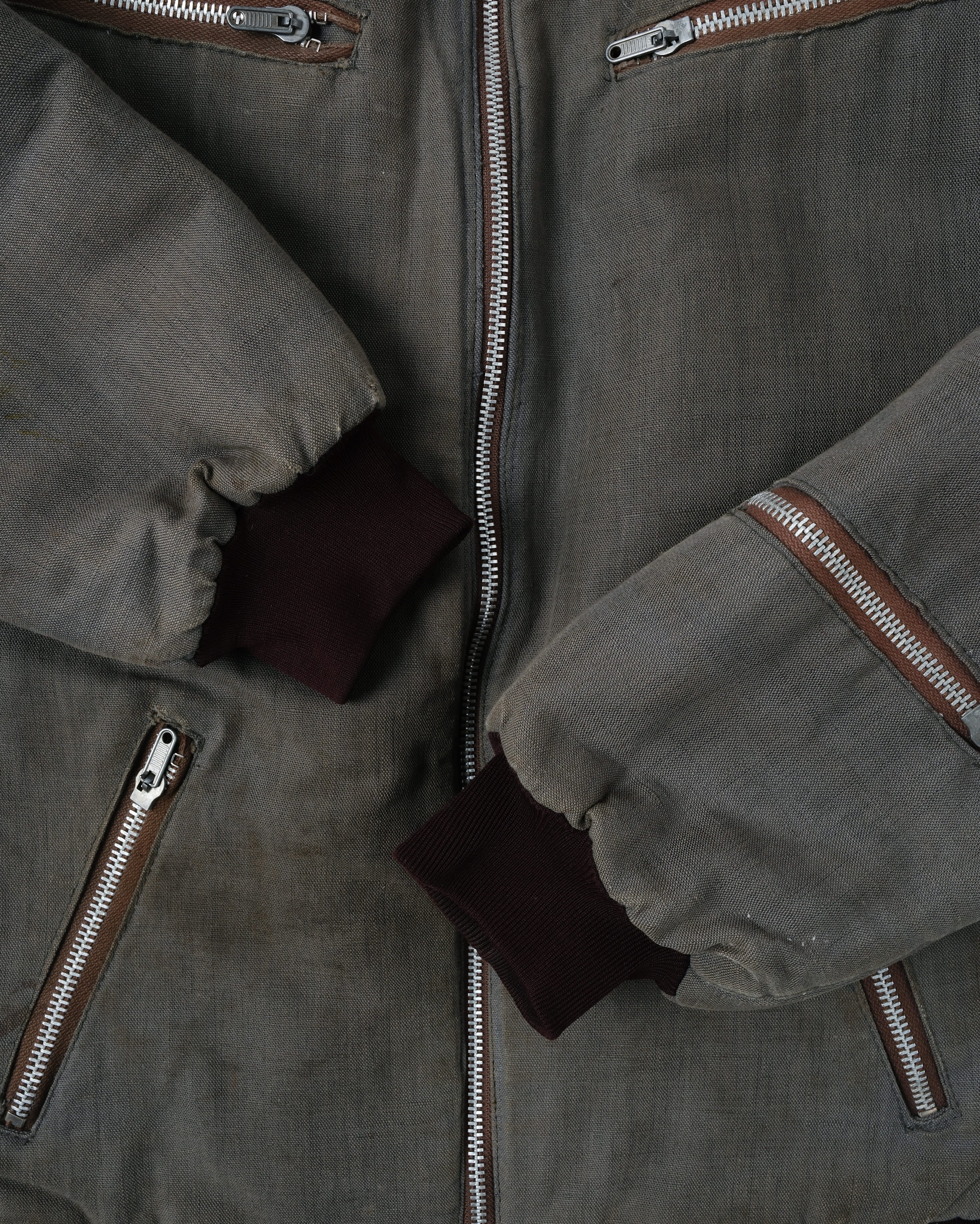 【~80's】Czechoslovakian Vintage Flight Type Winter Jacket