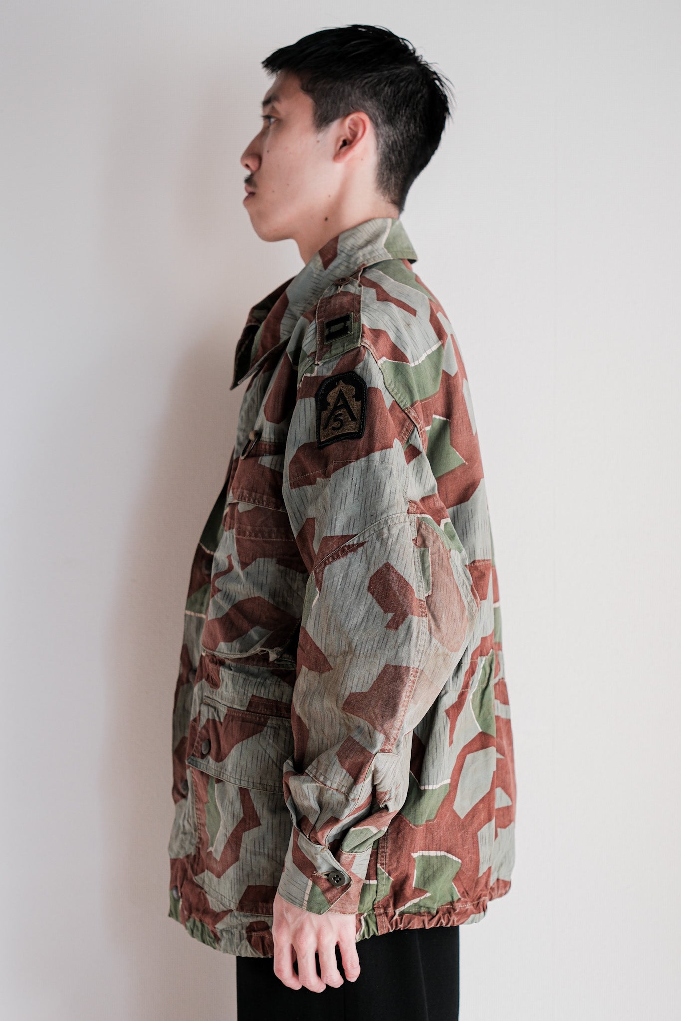 【~50's】German Army Splinter Camouflage Paratrooper Jacket