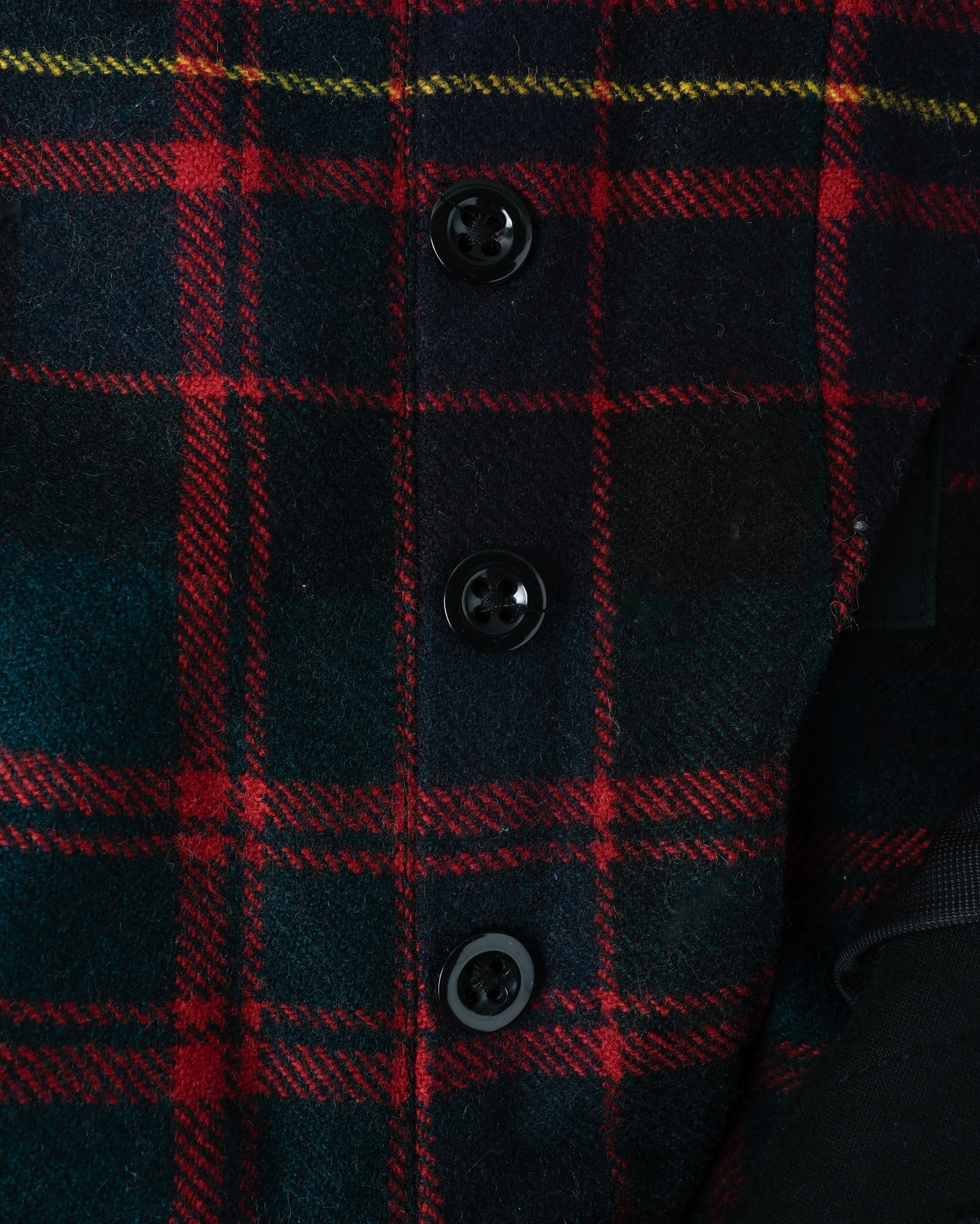 【~70's】Scottish Military Ceremony Wool Plaid Trousers Size.2