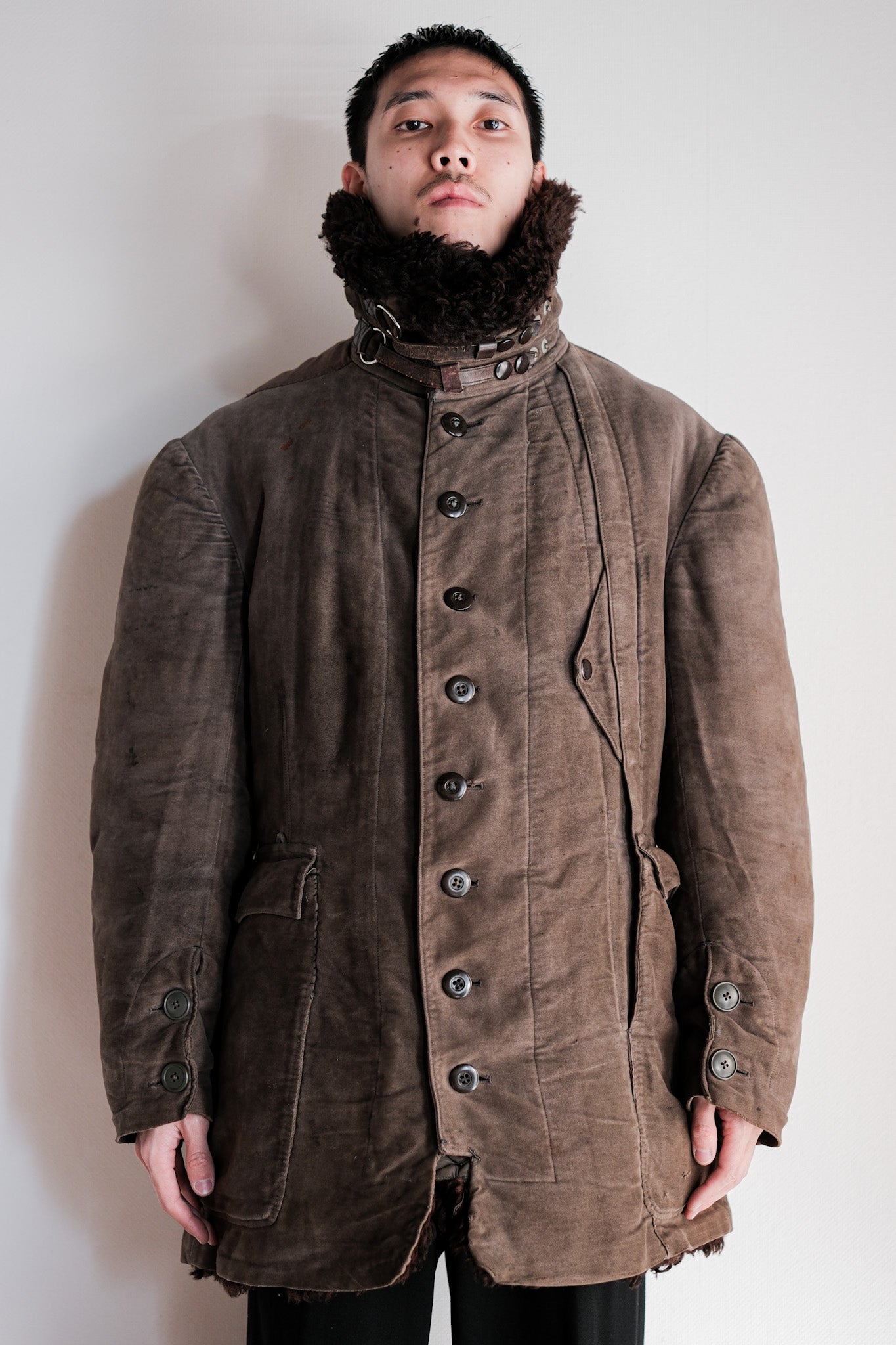 【~40's】WWⅡ German Air Force Winter Flight Jacket "Luftwaffe"