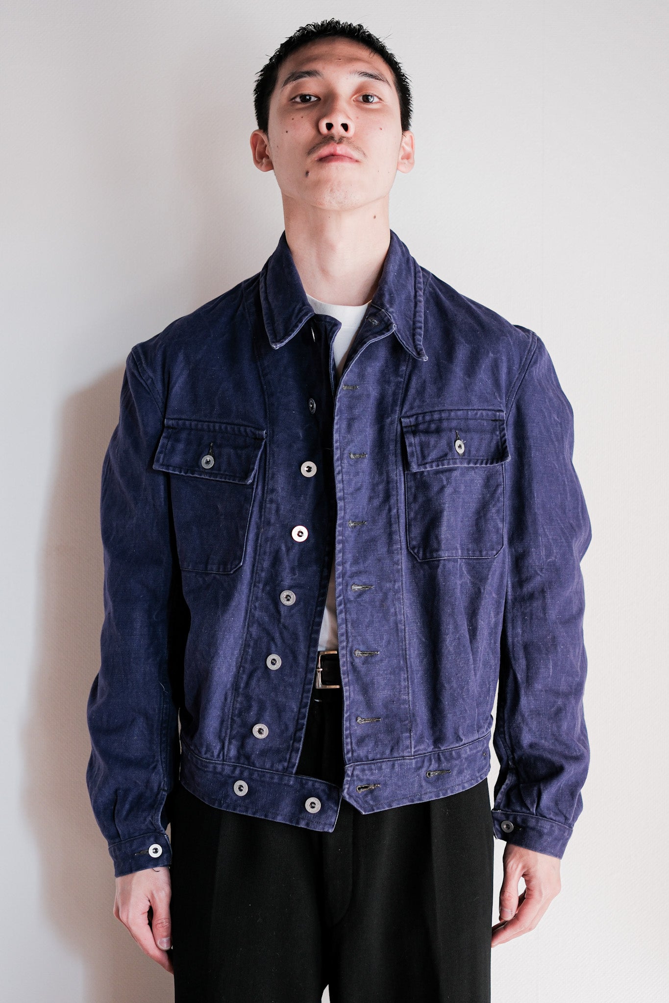 【~40's】French Army M41 Mechanic Jacket