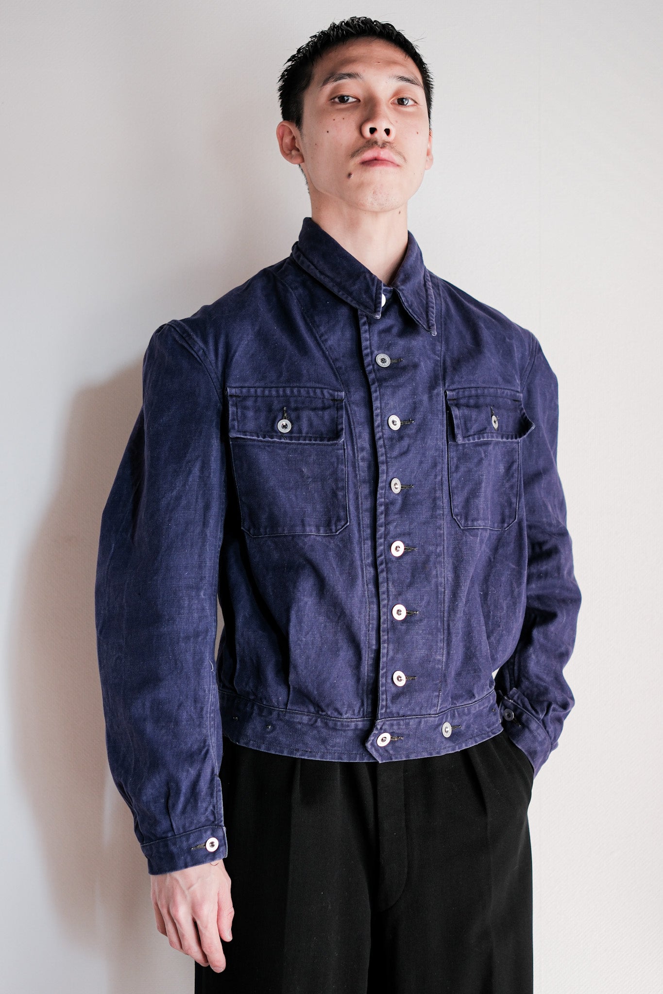 【~40's】French Army M41 Mechanic Jacket