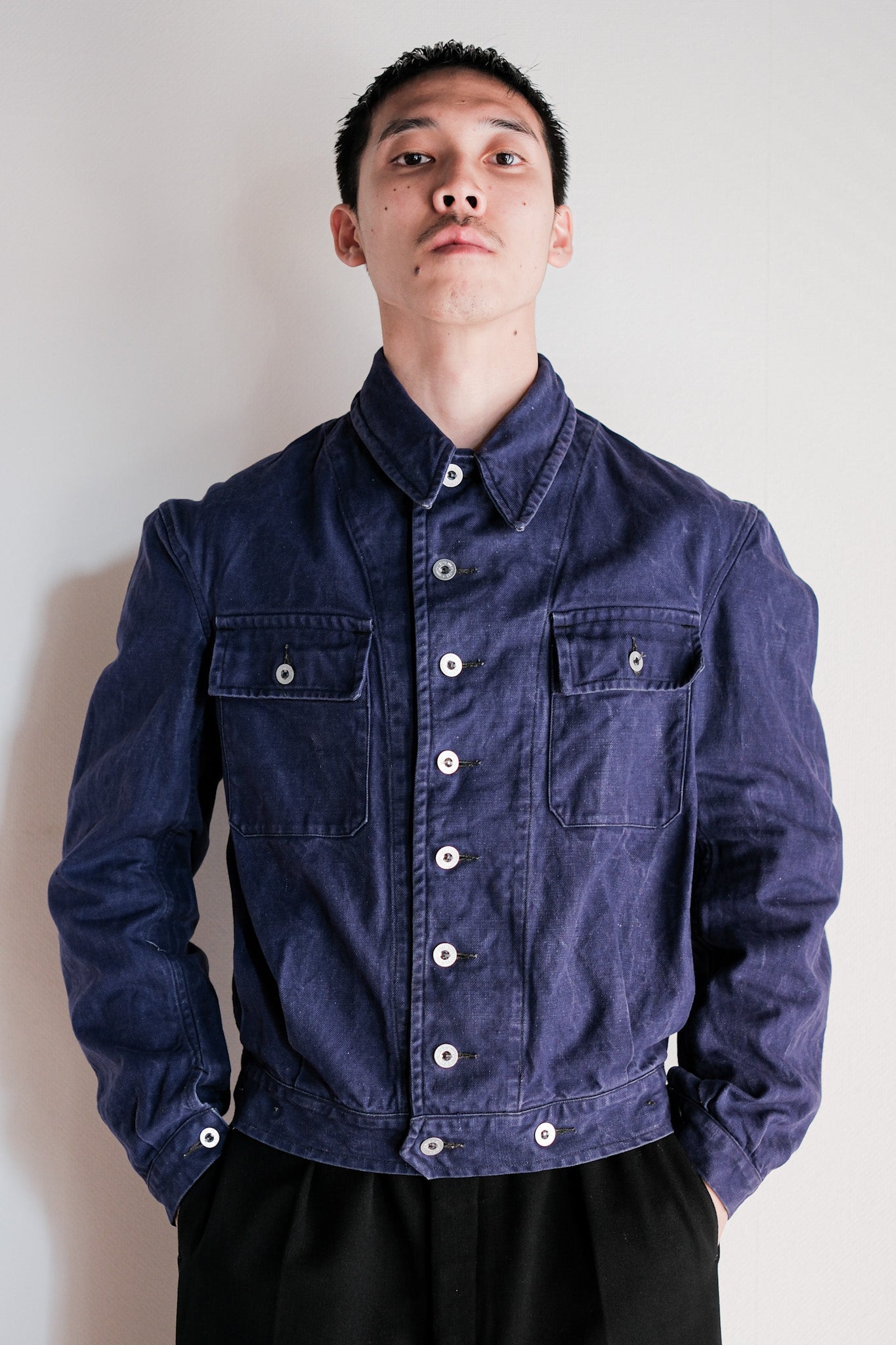 【~40's】French Army M41 Mechanic Jacket