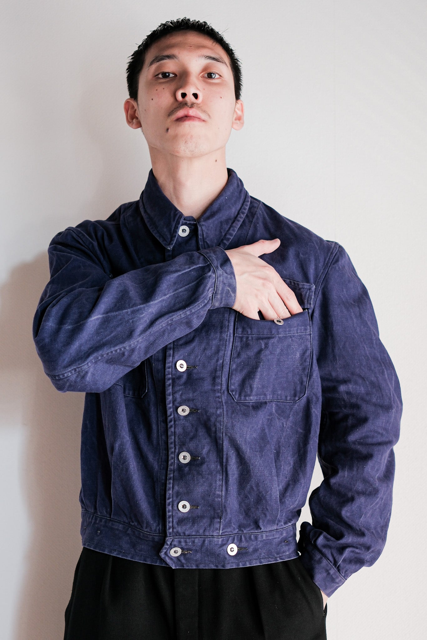 【~40's】French Army M41 Mechanic Jacket