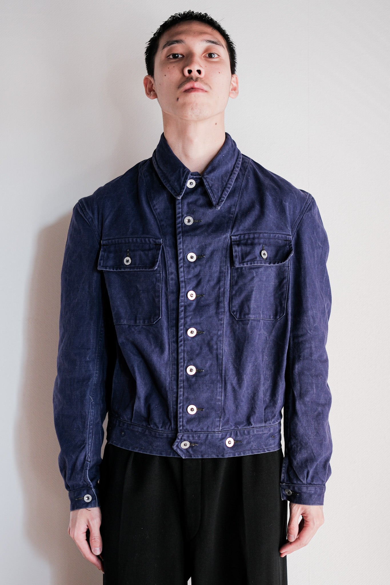 【~40's】French Army M41 Mechanic Jacket