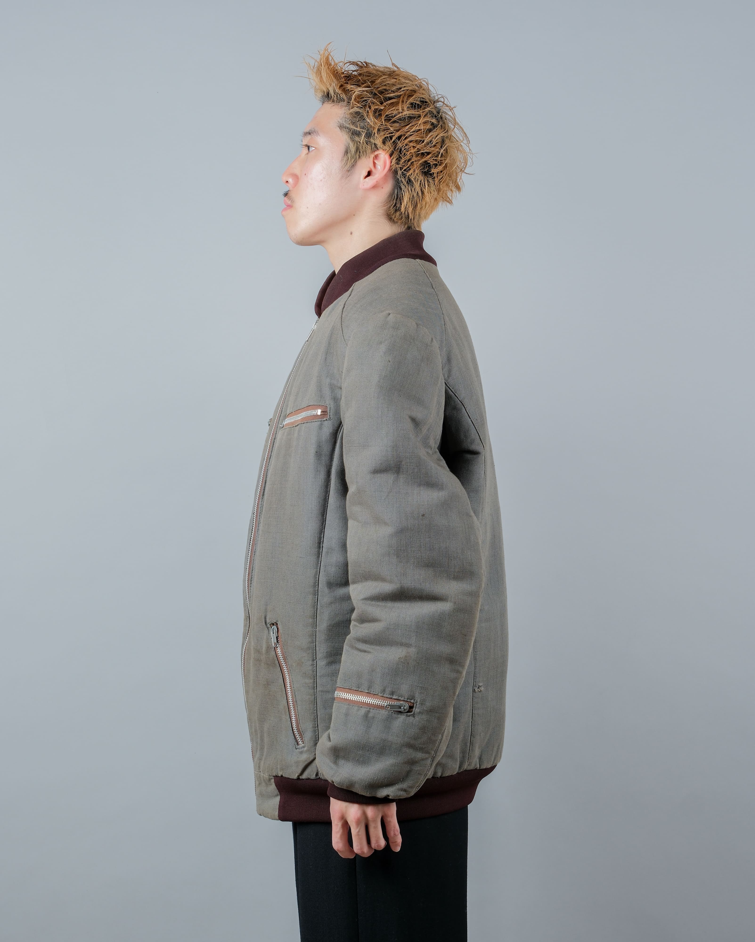 【~80's】Czechoslovakian Vintage Flight Type Winter Jacket