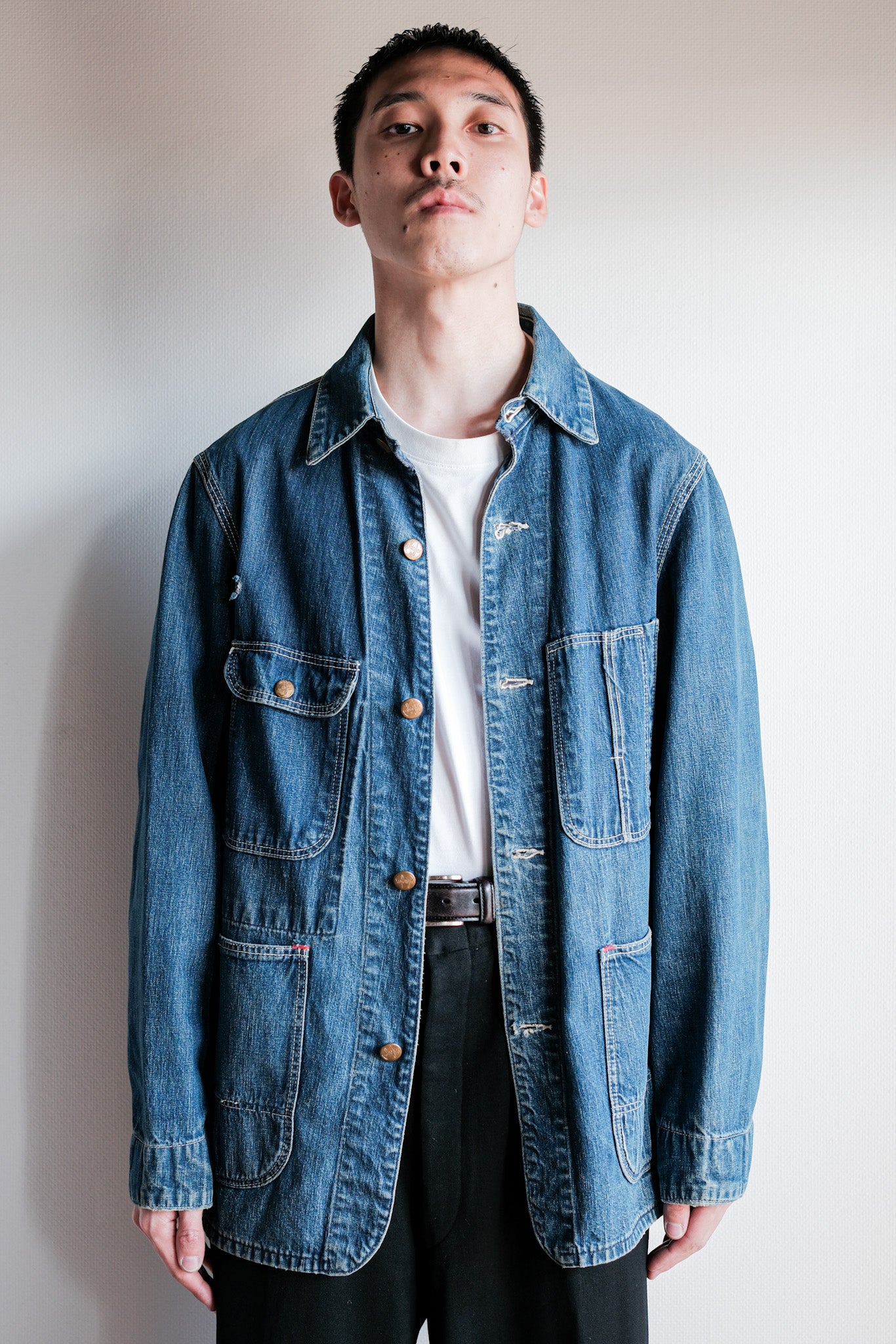 【~50's】American Vintage Denim Coverall "Sanforized"