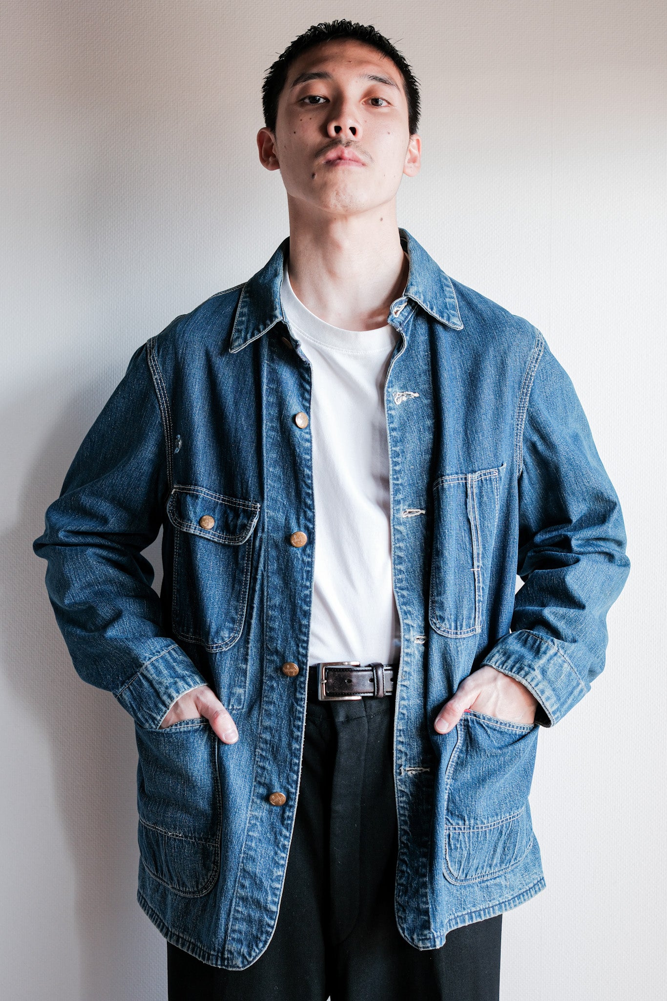 【~50's】American Vintage Denim Coverall "Sanforized"