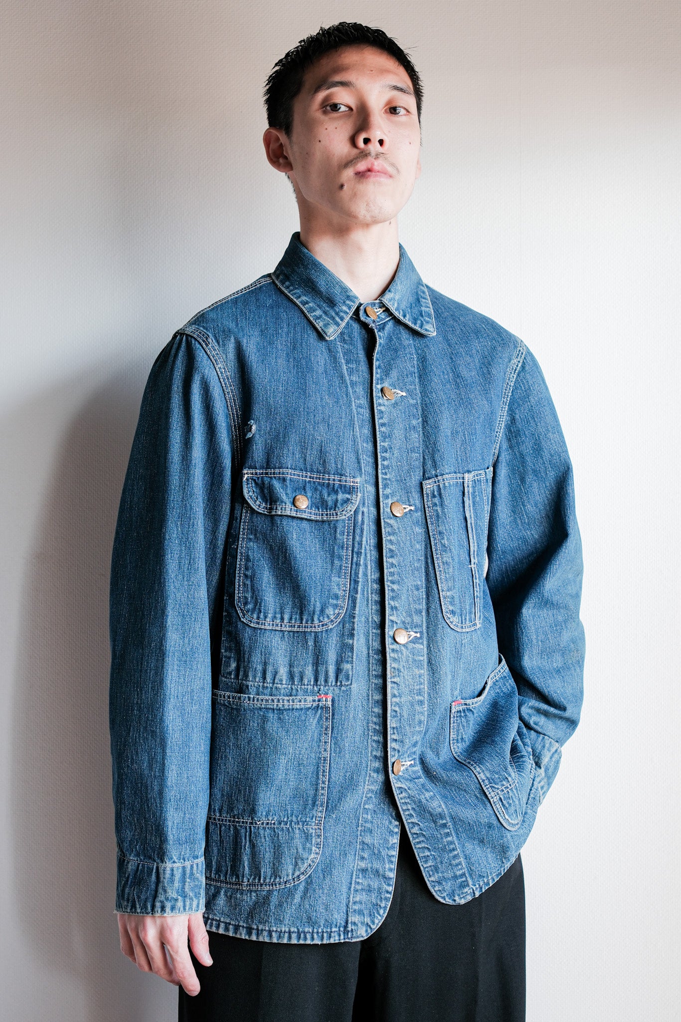 【~50's】American Vintage Denim Coverall "Sanforized"