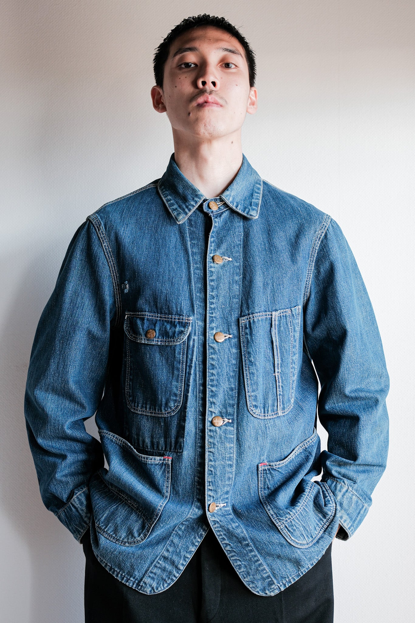 【~50's】American Vintage Denim Coverall "Sanforized"