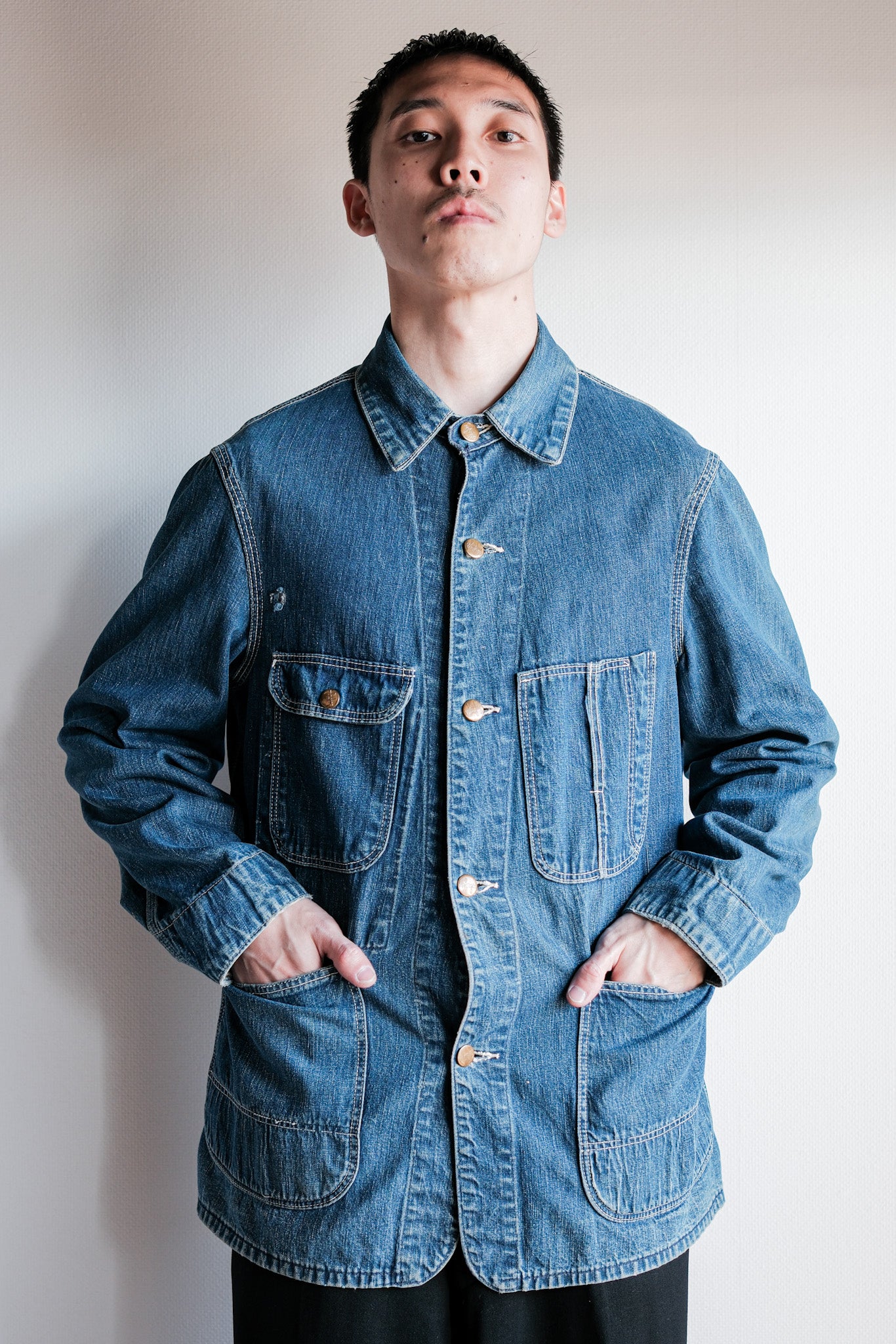 【~50's】American Vintage Denim Coverall "Sanforized"