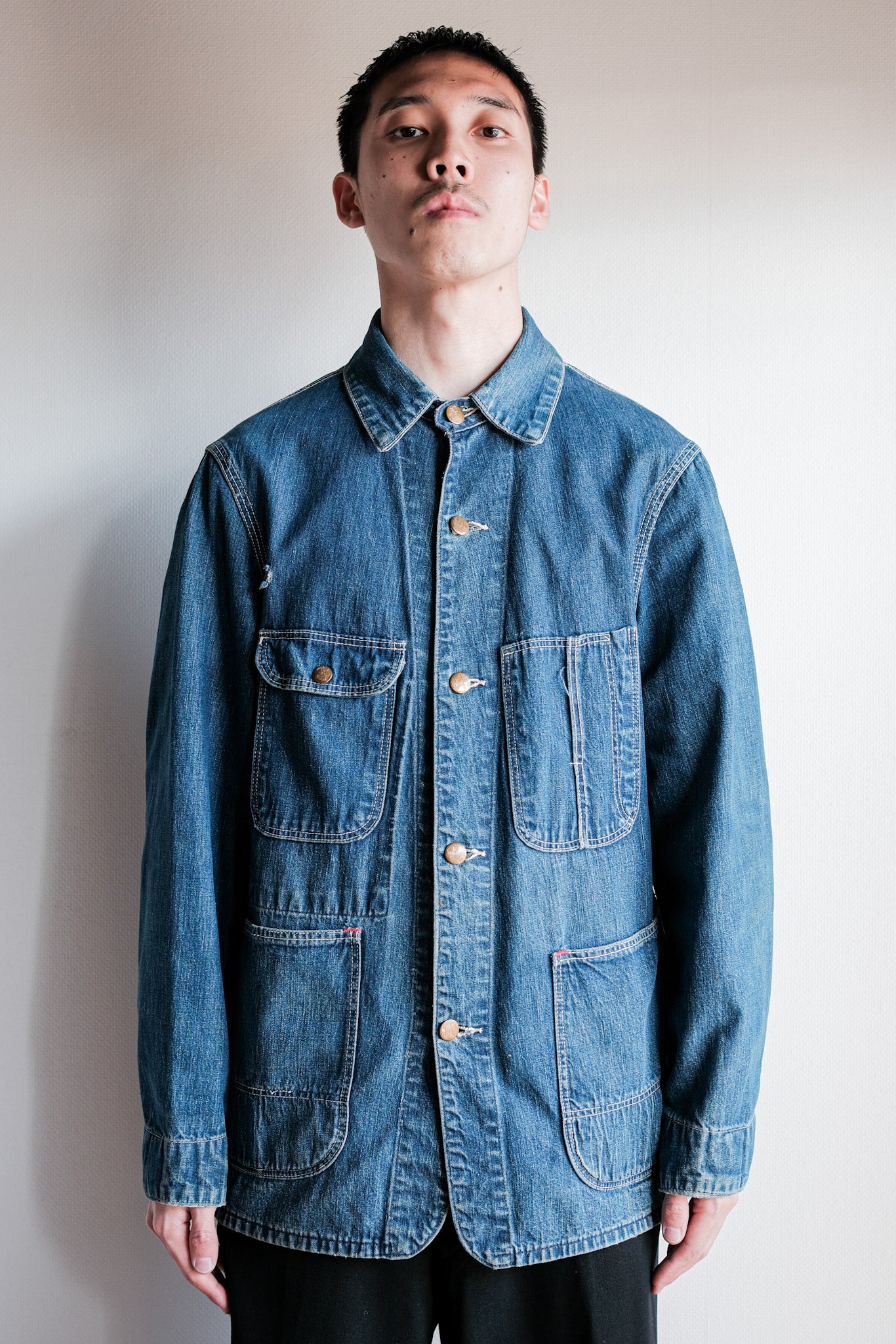 【~50's】American Vintage Denim Coverall "Sanforized"