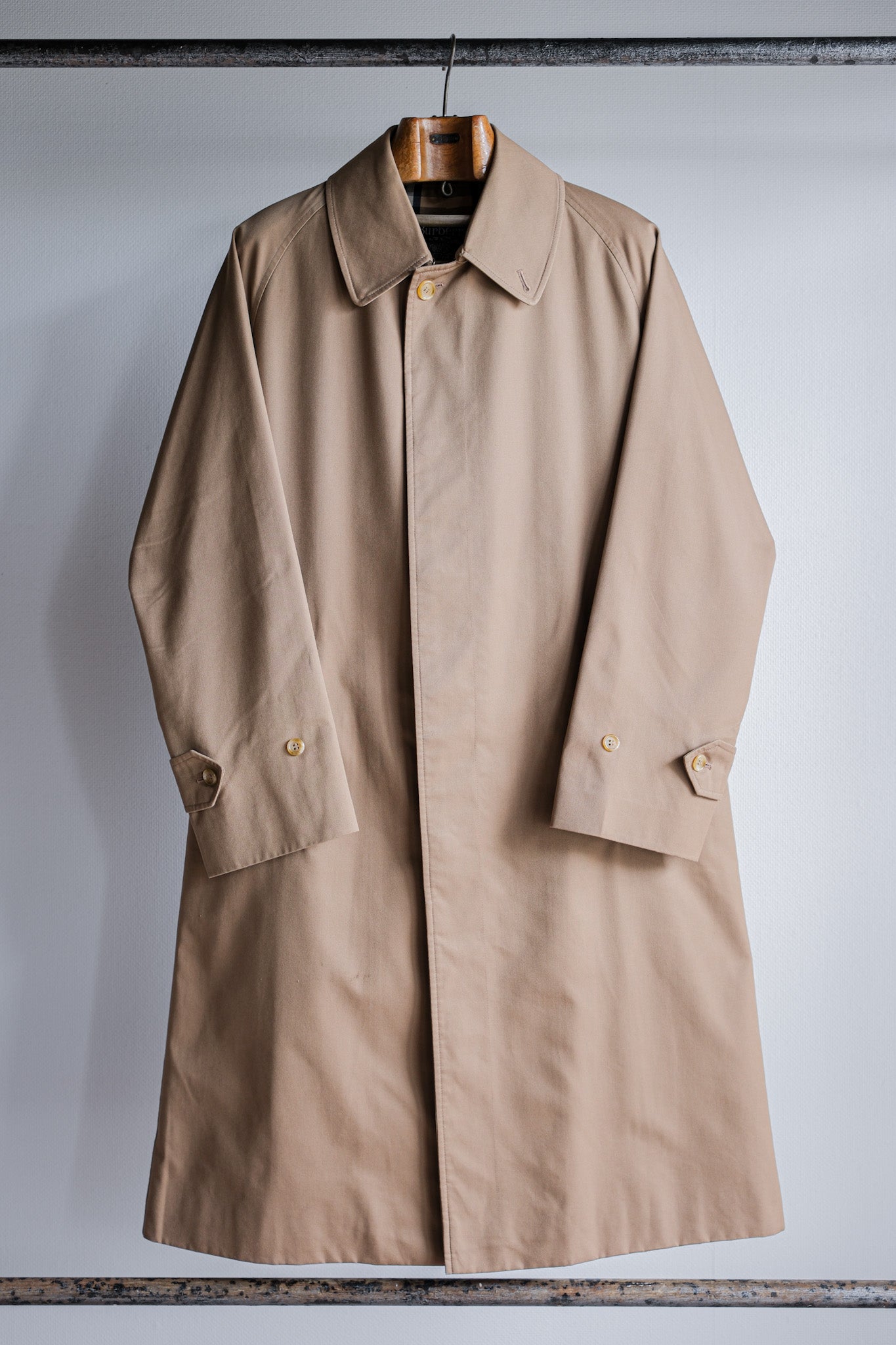 【~70's】Vintage Burberrys Single Raglan Balmacaan Coat Size.42REG