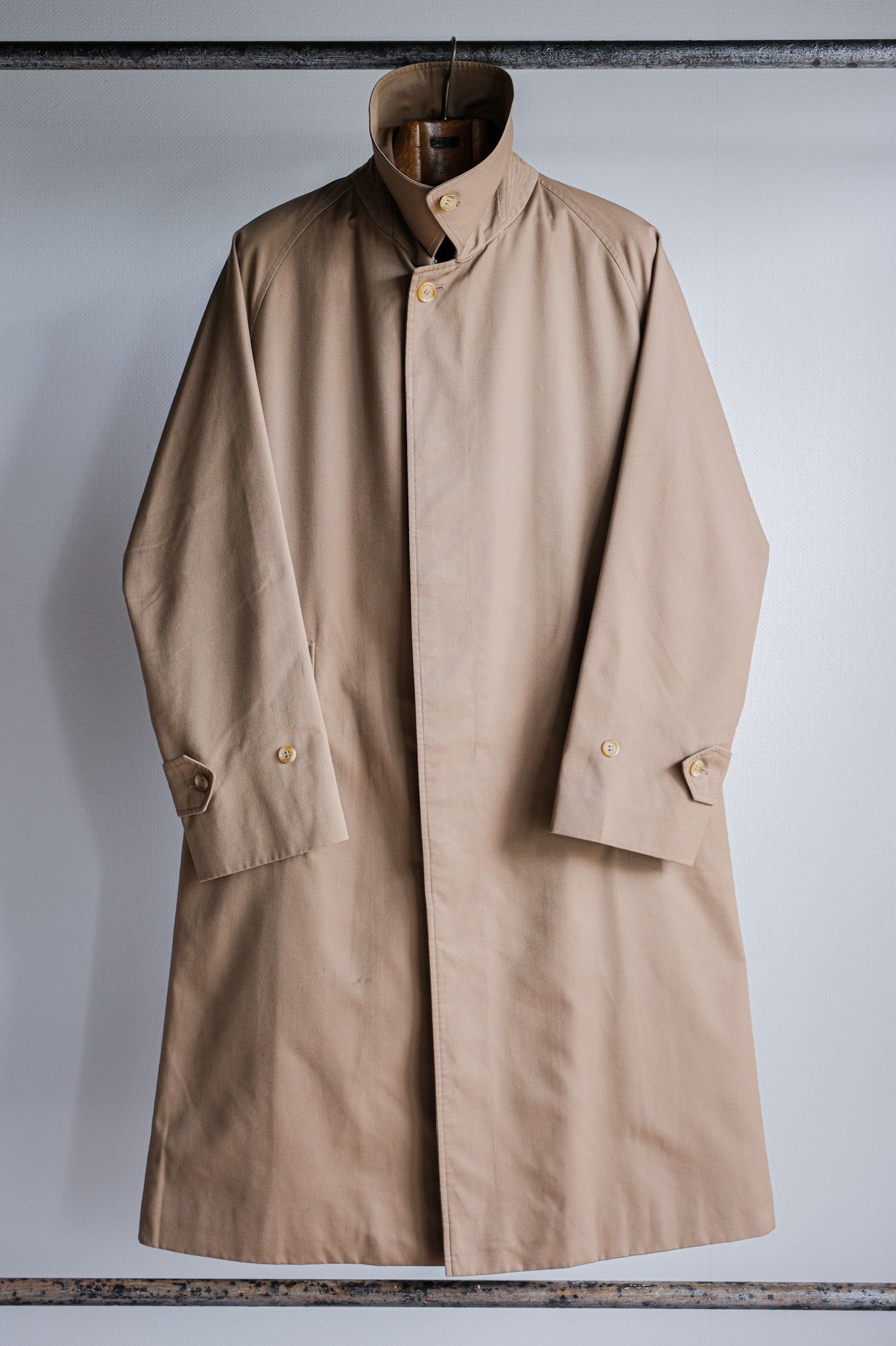 【~70's】Vintage Burberrys Single Raglan Balmacaan Coat Size.42REG