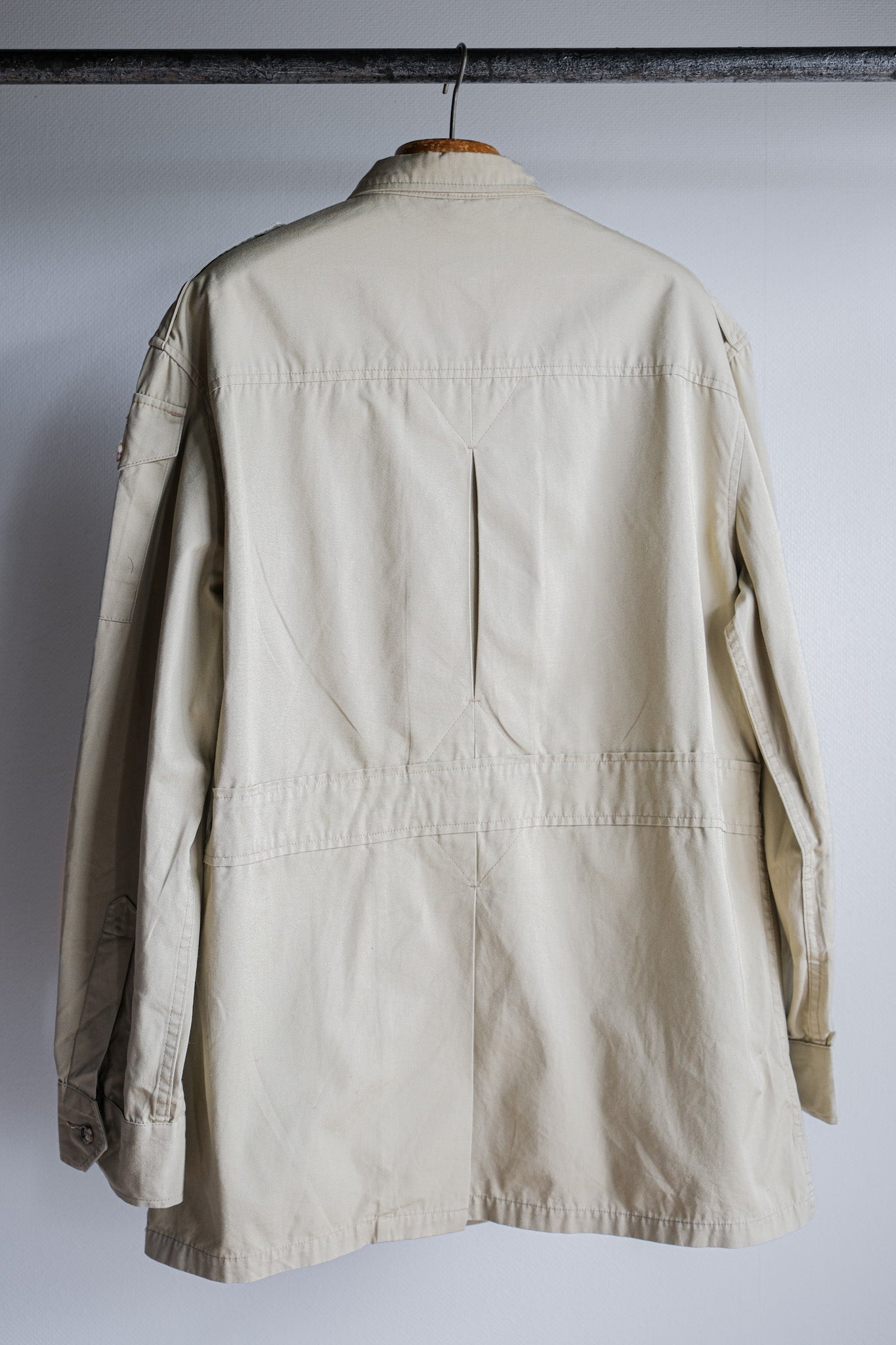 【~90's】Vintage Willis&Geiger Bush Poplin Hemingway Jacket Size.M "Made in U.S.A."