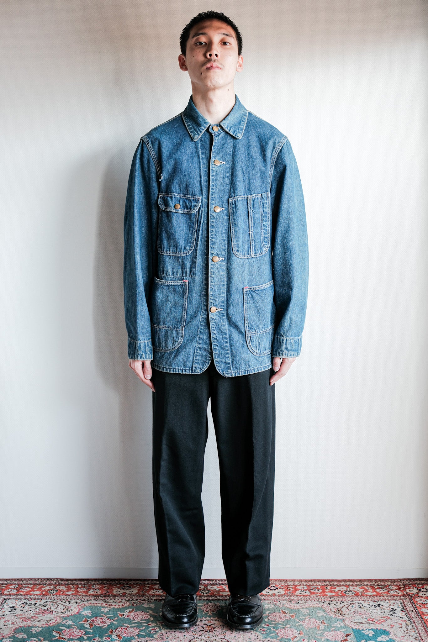 【~50's】American Vintage Denim Coverall "Sanforized"