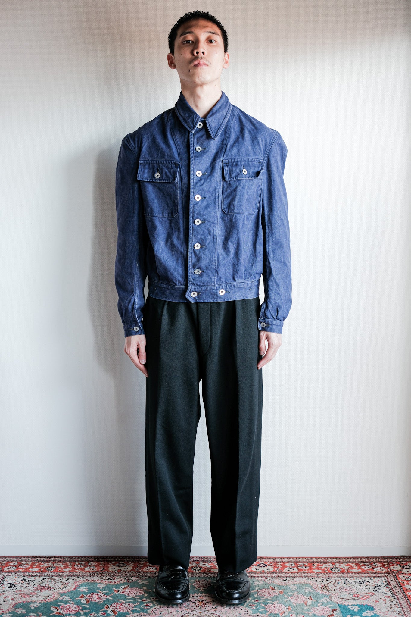 【~40's】French Army M41 Mechanic Jacket