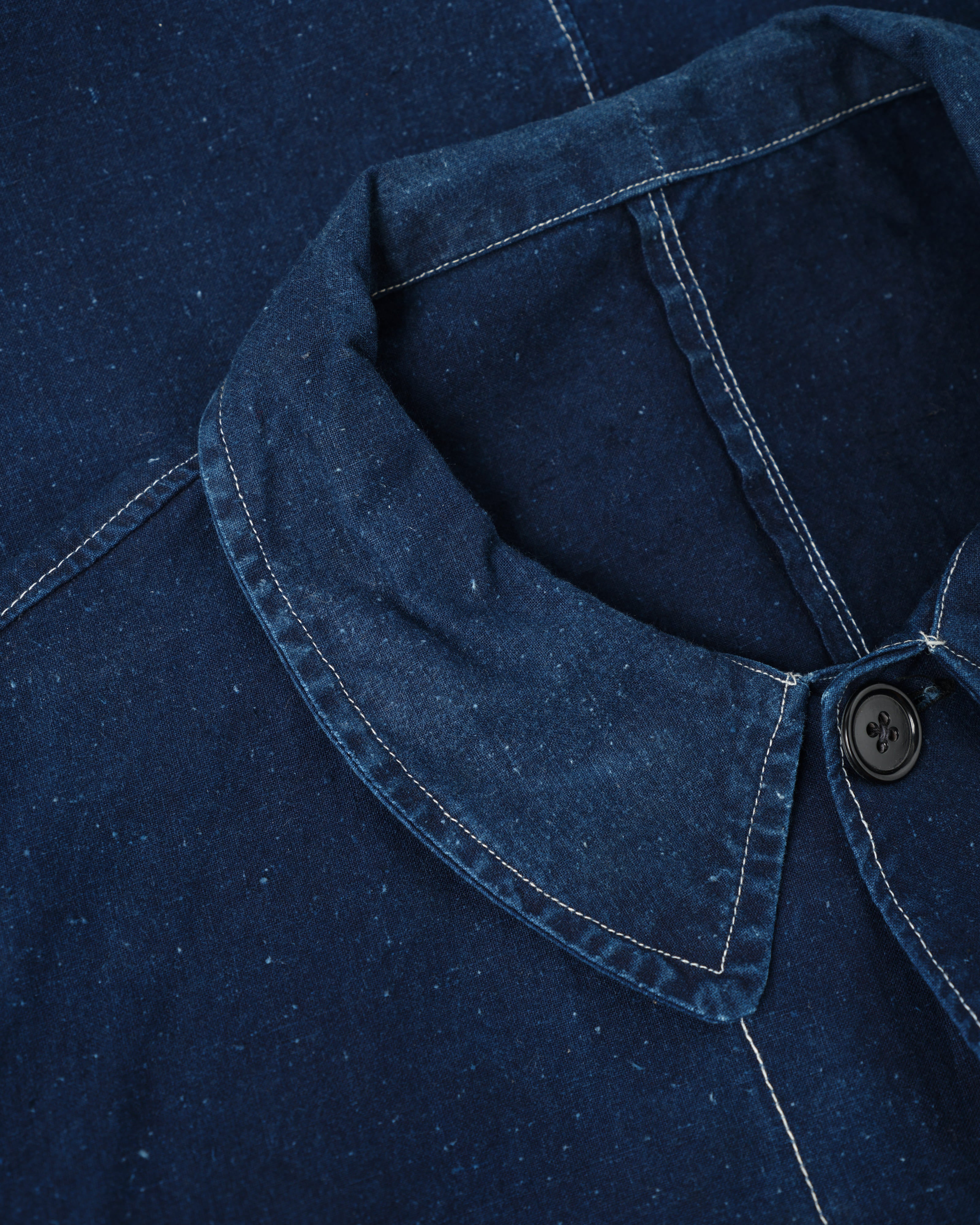 【~60’s】French China Indigo Cotton Work Jacket Size.54