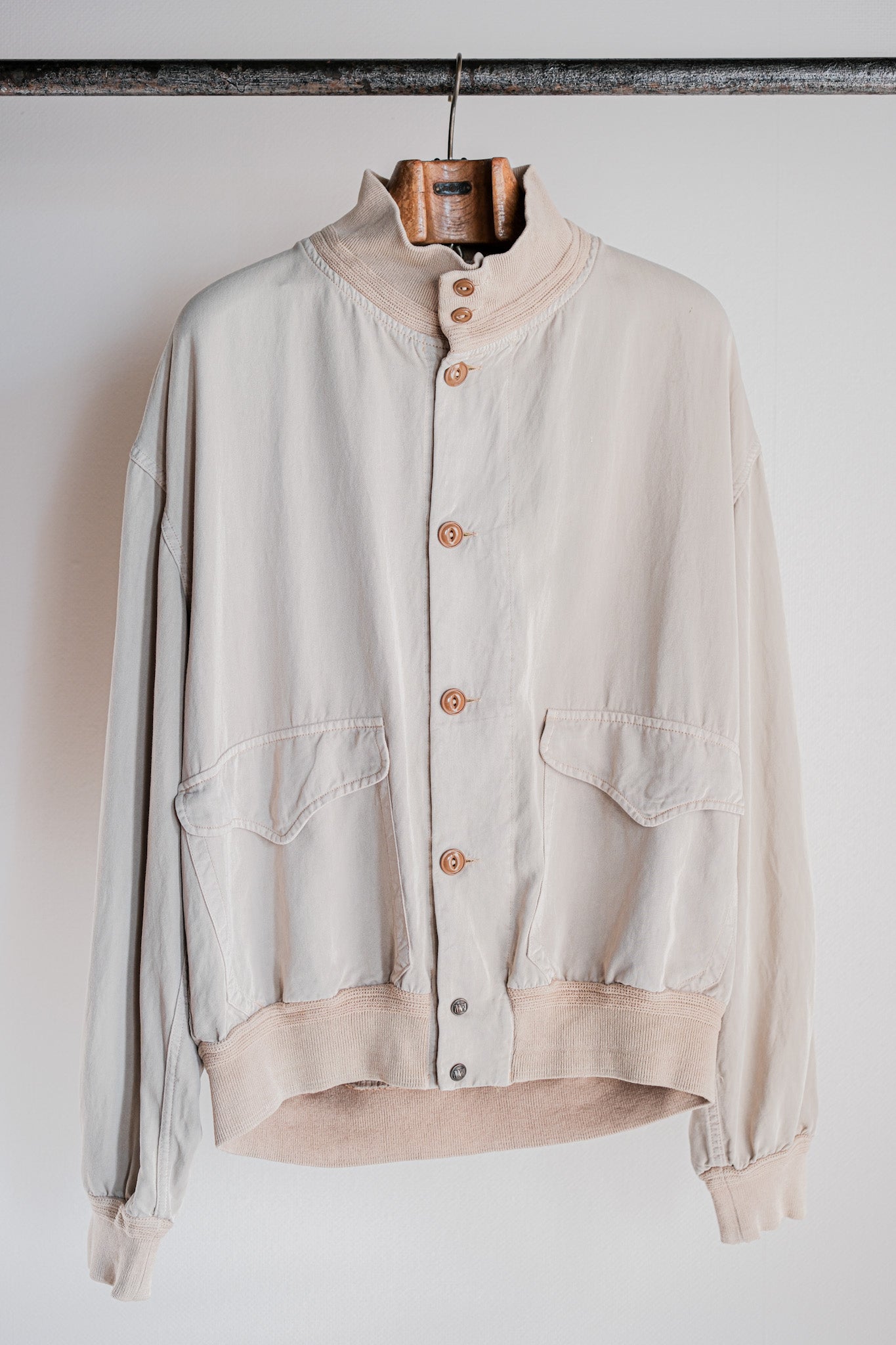 【~80's】Old BONEVILLE Valstarino Type Blouson Size.52