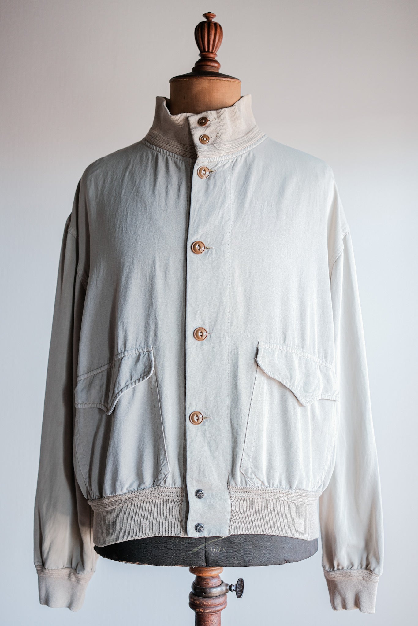 【~80's】Old BONEVILLE Valstarino Type Blouson Size.52