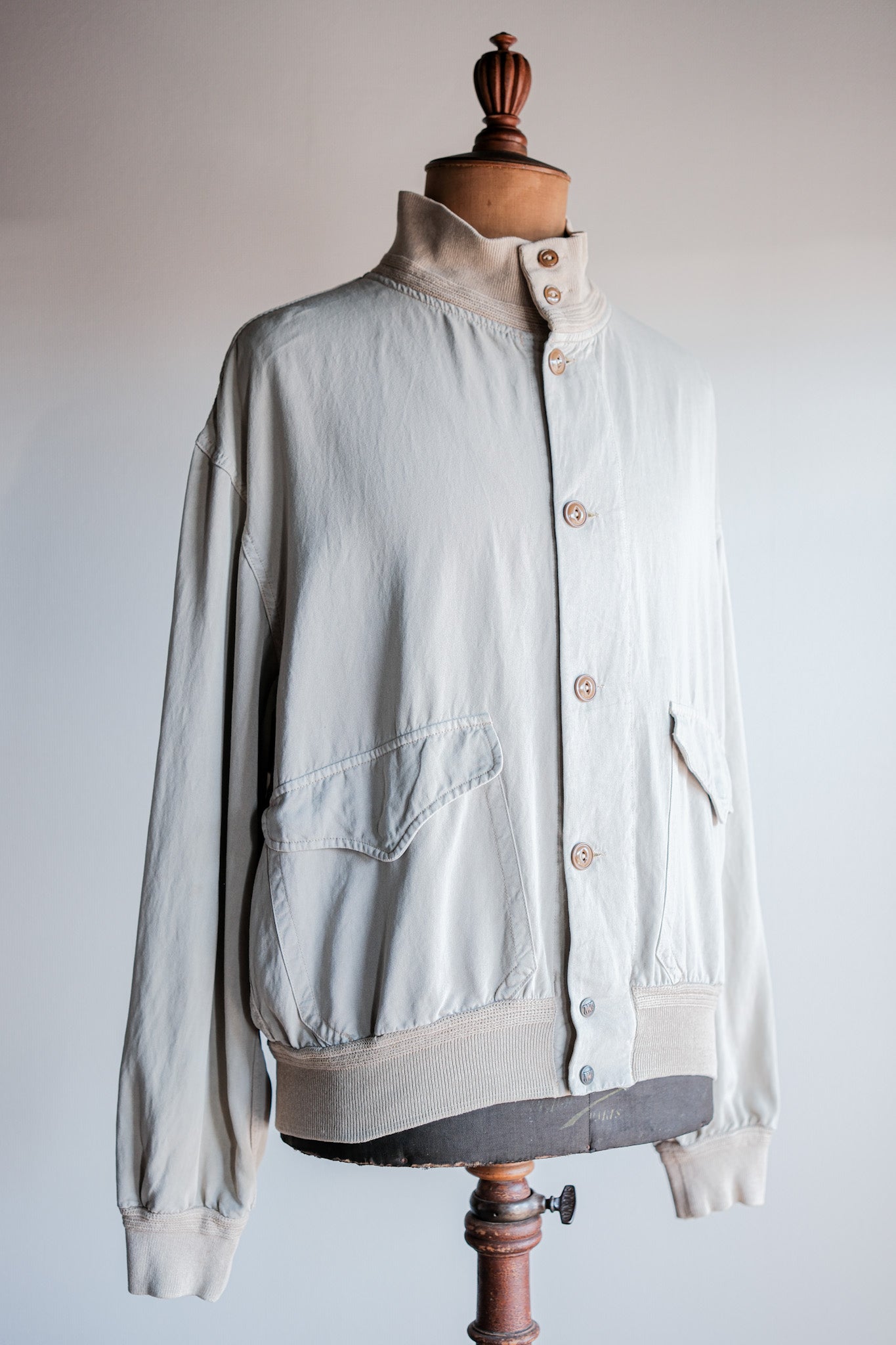 【~80's】Old BONEVILLE Valstarino Type Blouson Size.52