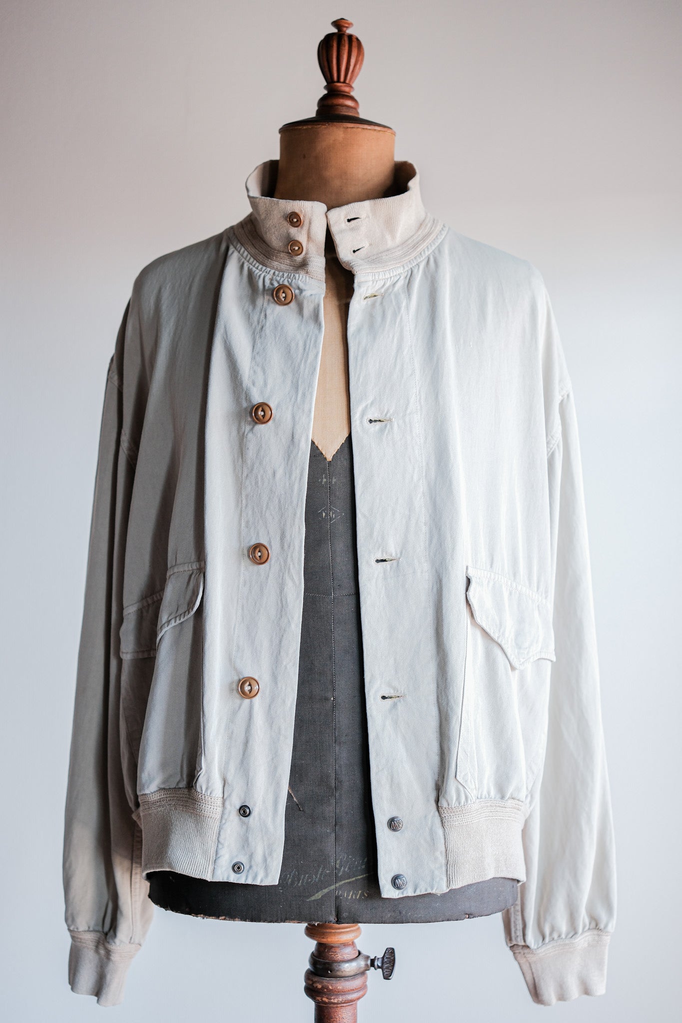 【~80's】Old BONEVILLE Valstarino Type Blouson Size.52