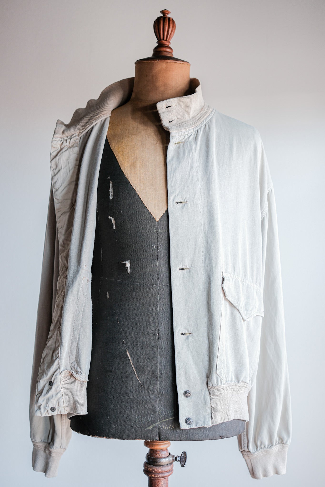 【~80's】Old BONEVILLE Valstarino Type Blouson Size.52