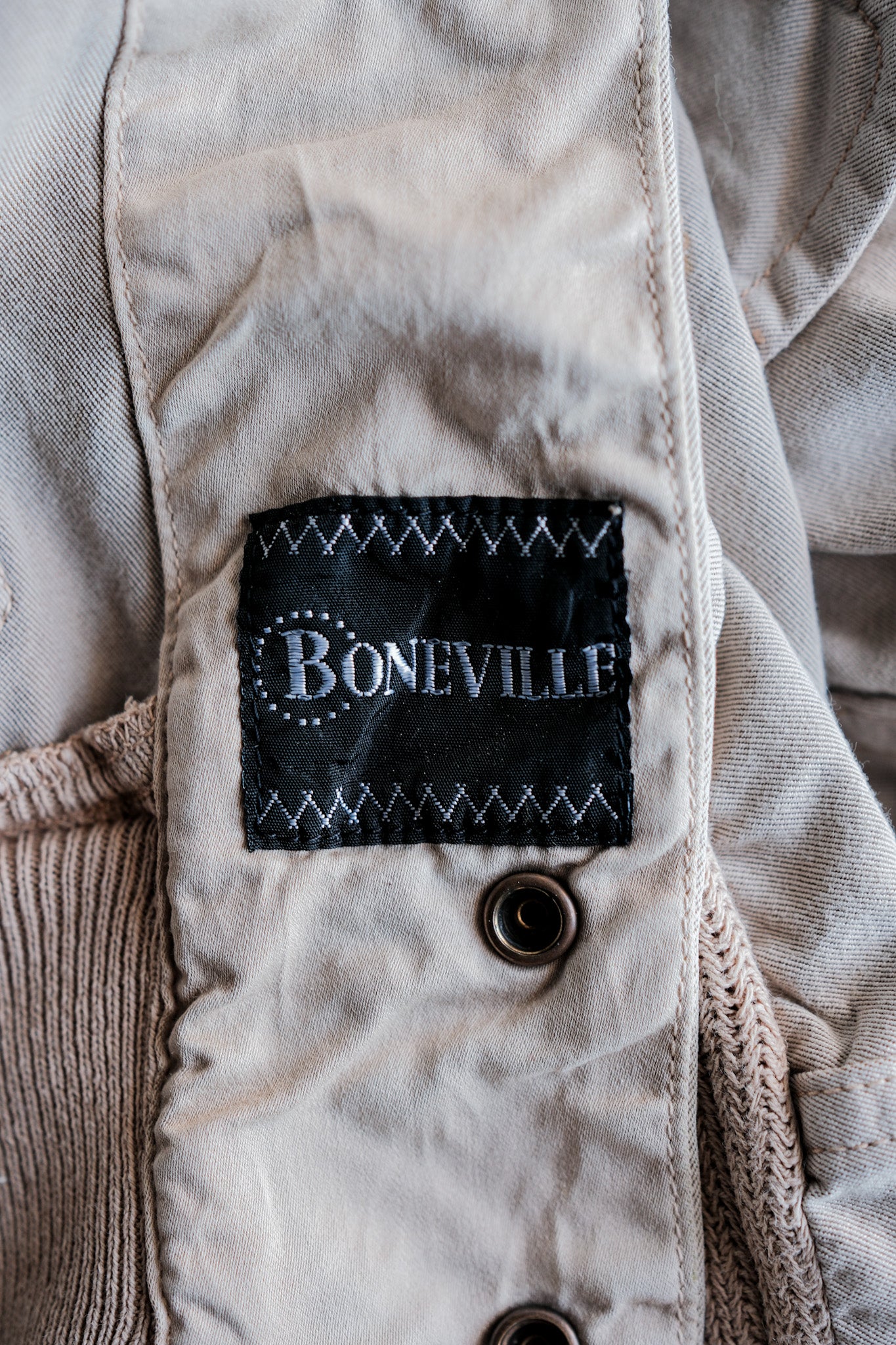 【~80's】Old BONEVILLE Valstarino Type Blouson Size.52