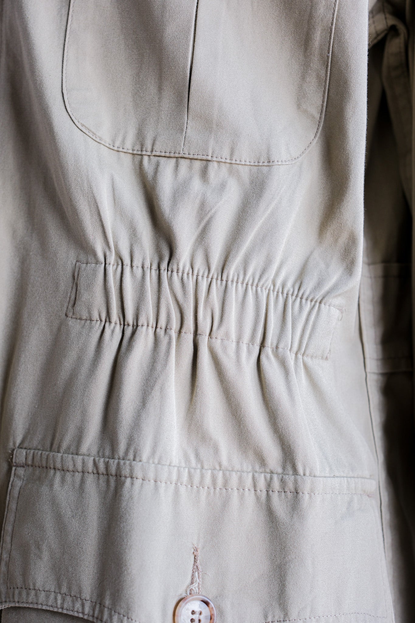 【~90's】Vintage Willis&Geiger Bush Poplin Hemingway Jacket Size.M "Made in U.S.A."